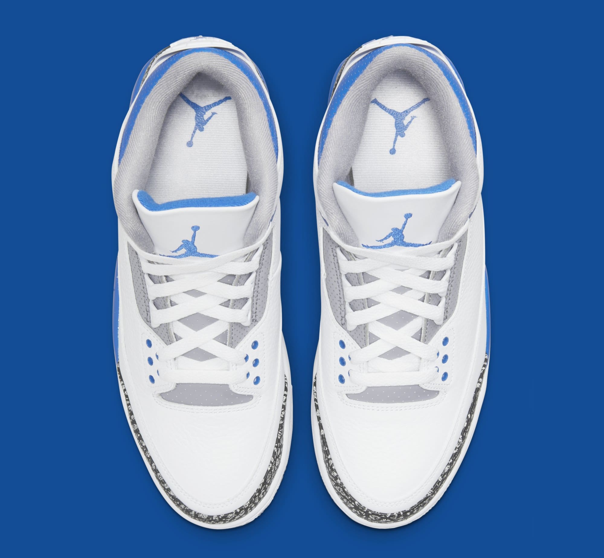 Air Jordan 3 'Racer Blue' CT8532-145 (Top)