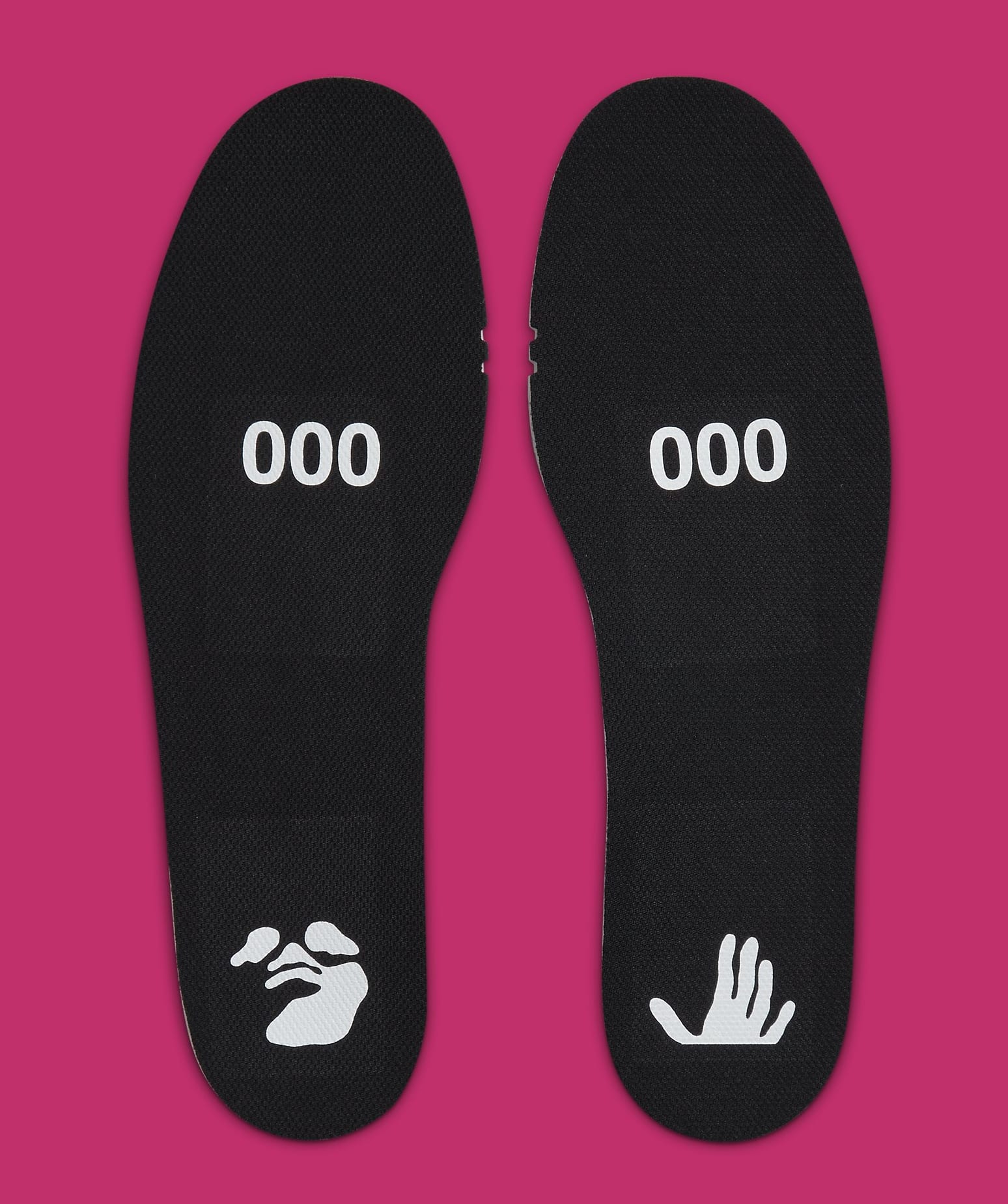 Off-White x Nike Air Force 1 Mid 'Black' DO6290 001 Insole