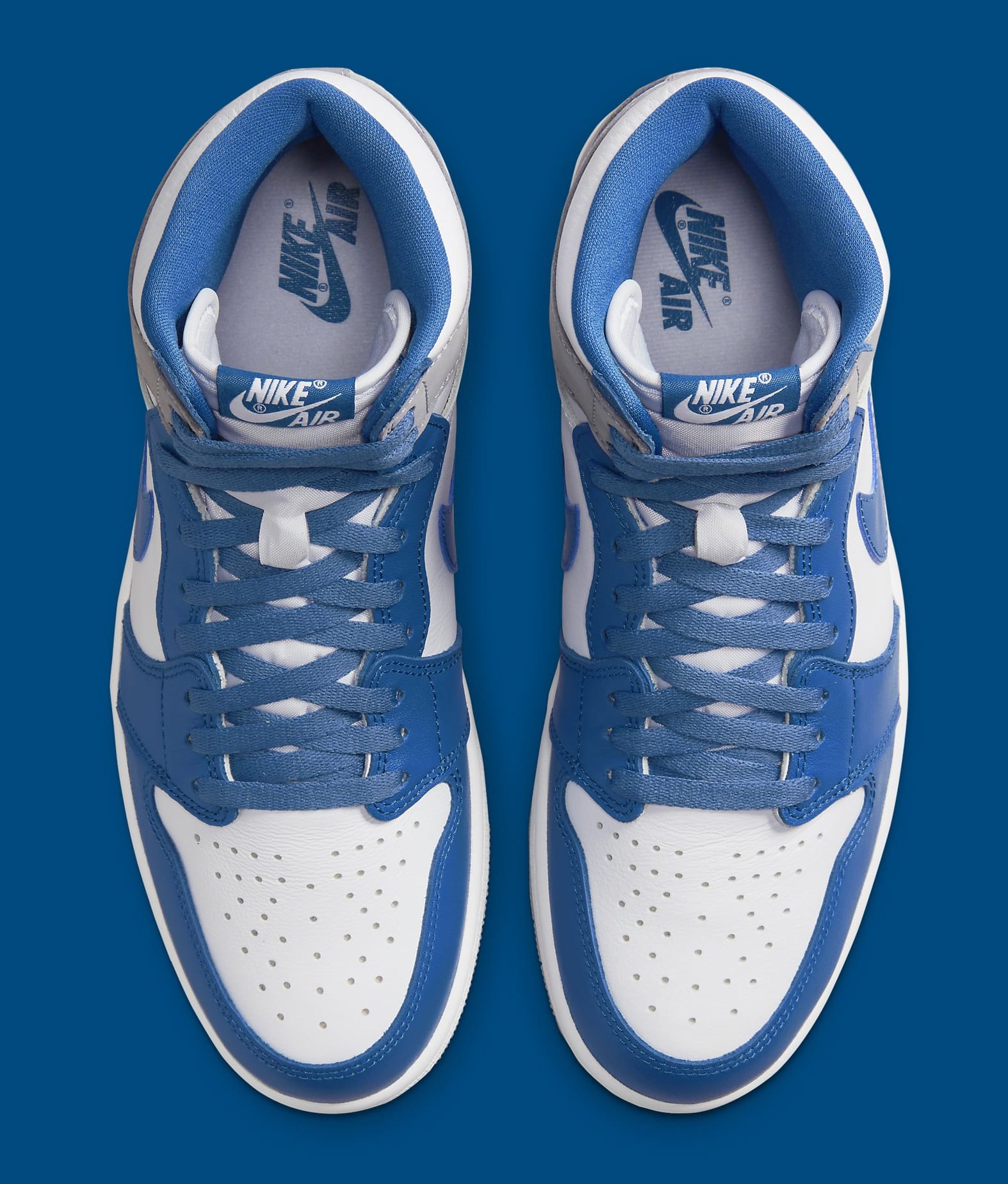 Official Look at the 'True Blue' Air Jordan 1 High The Jordan 3