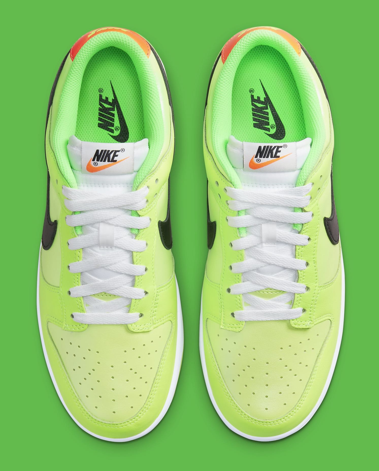 Nike Dunk Low 'Glow in the Dark' FJ4610 702 Top