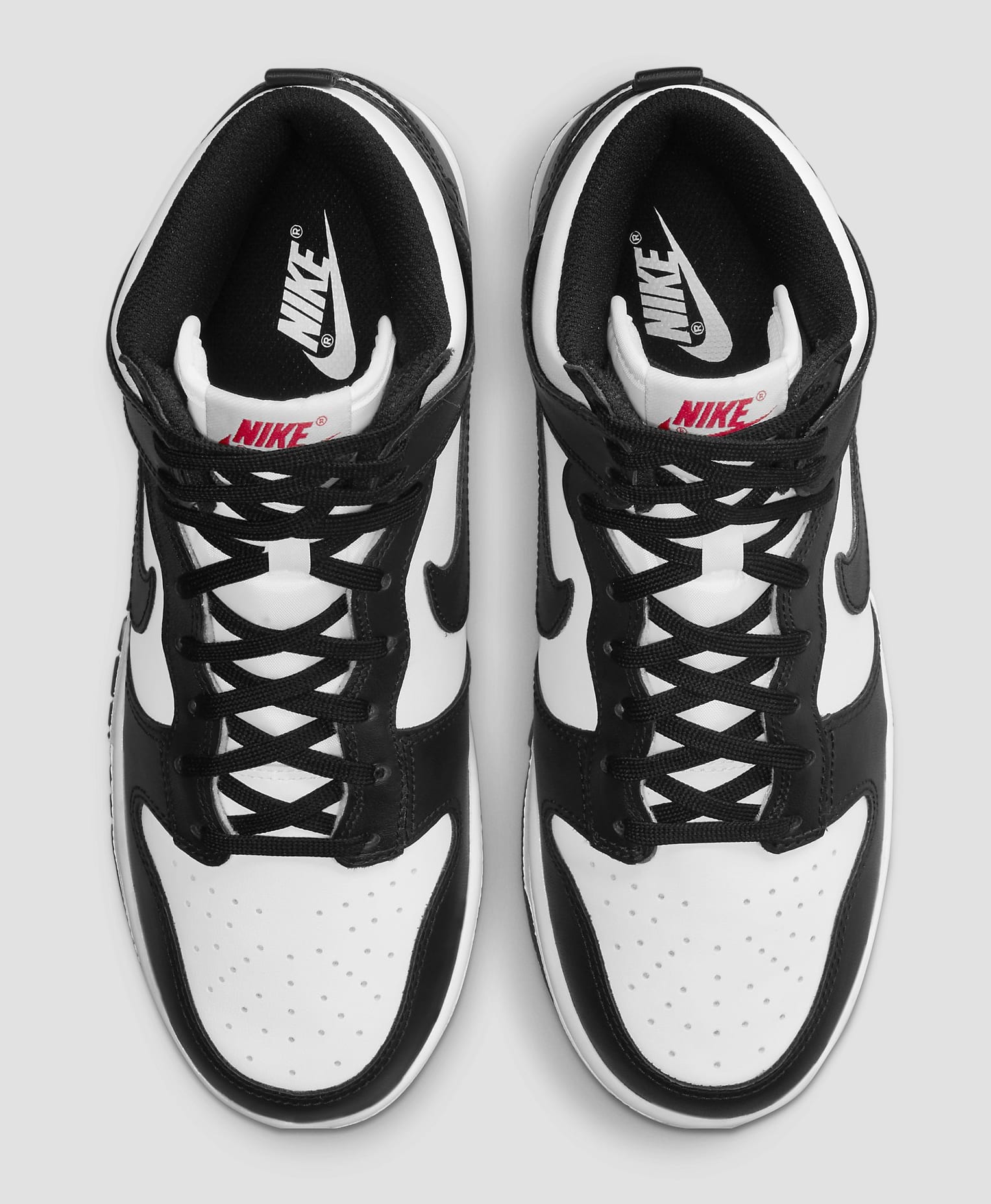 Nike Dunk High Women's White/Black-University Red​​​​​​​ DD1869