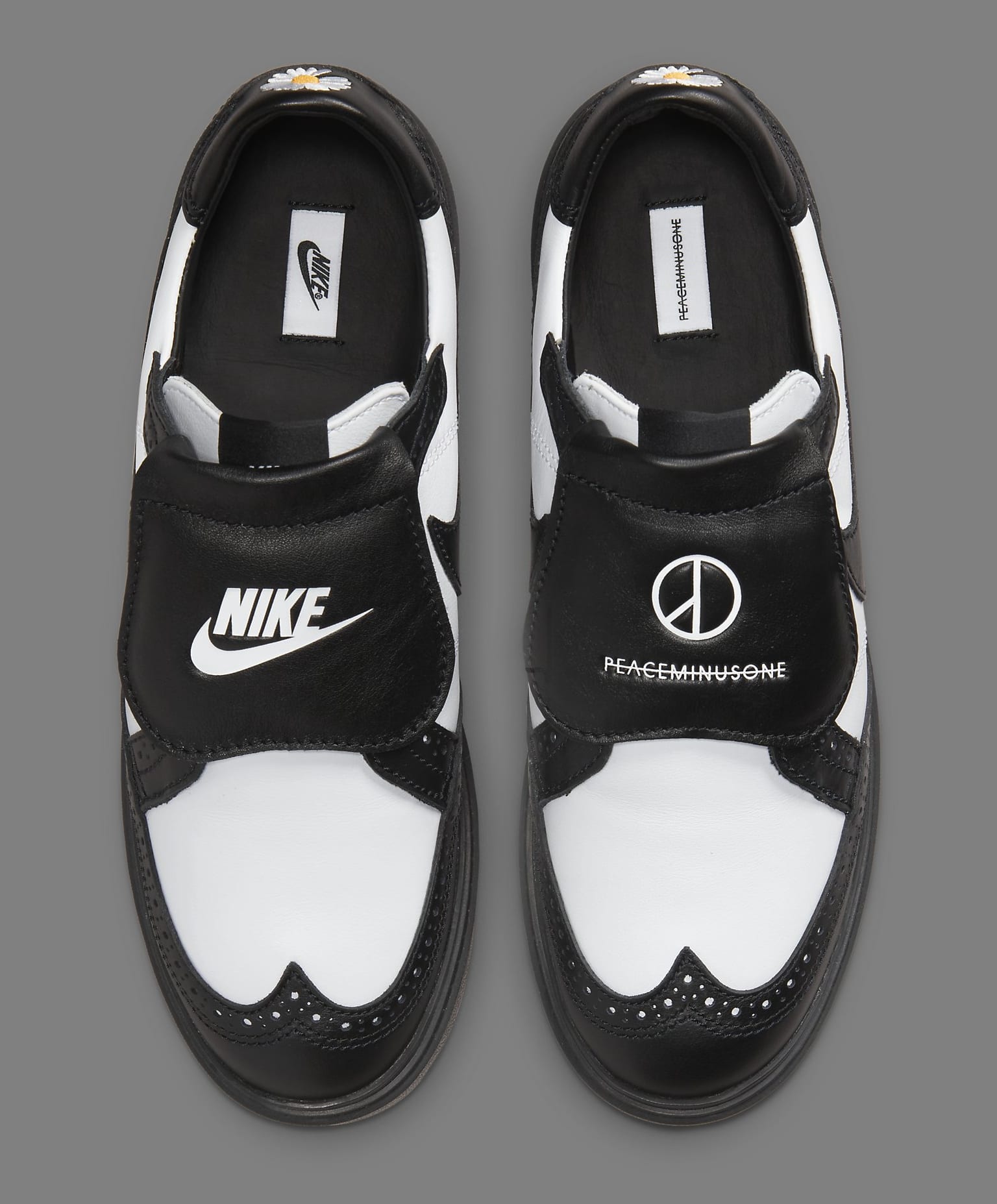 Peaceminusone x Nike Kwondo 1 'Black/White' DH2482 101 Top