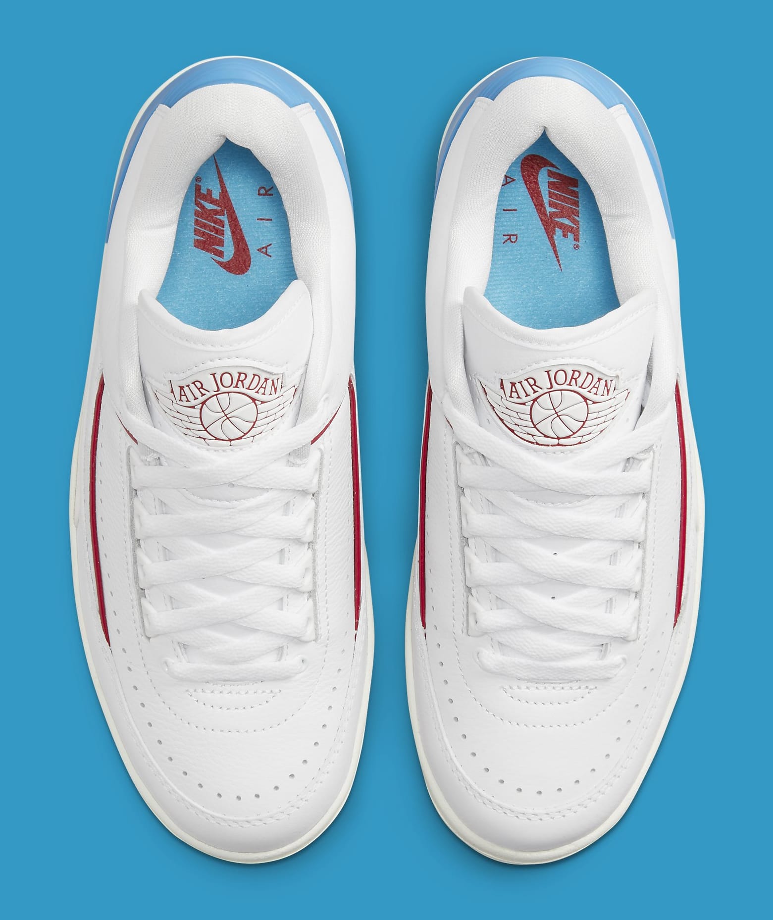 Air Jordan 2 Low Women's 'UNC to Chicago' DX4401 164 Top