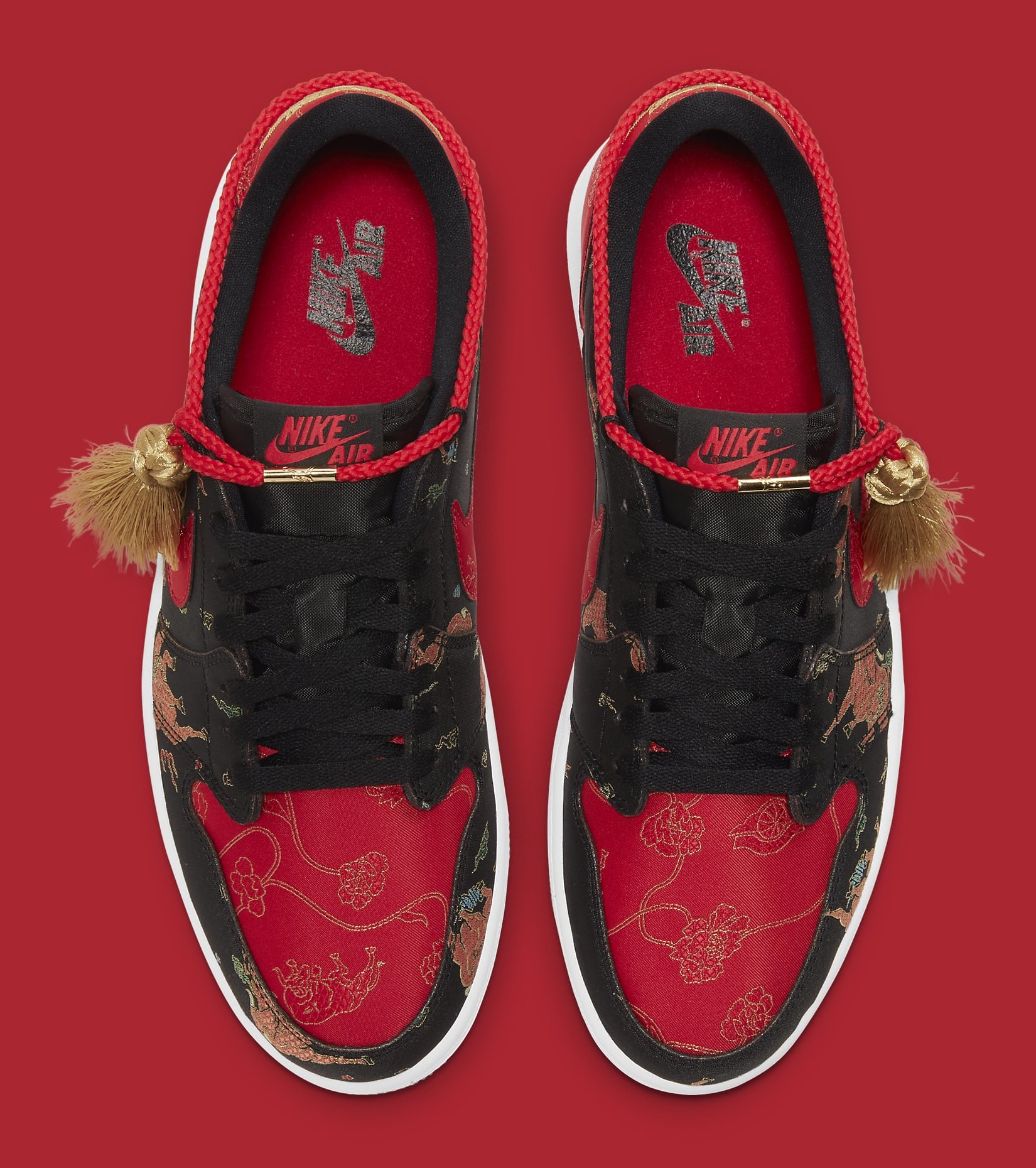 Air Jordan 1 Retro Low OG 'Chinese New Year' DD2233-001 Top