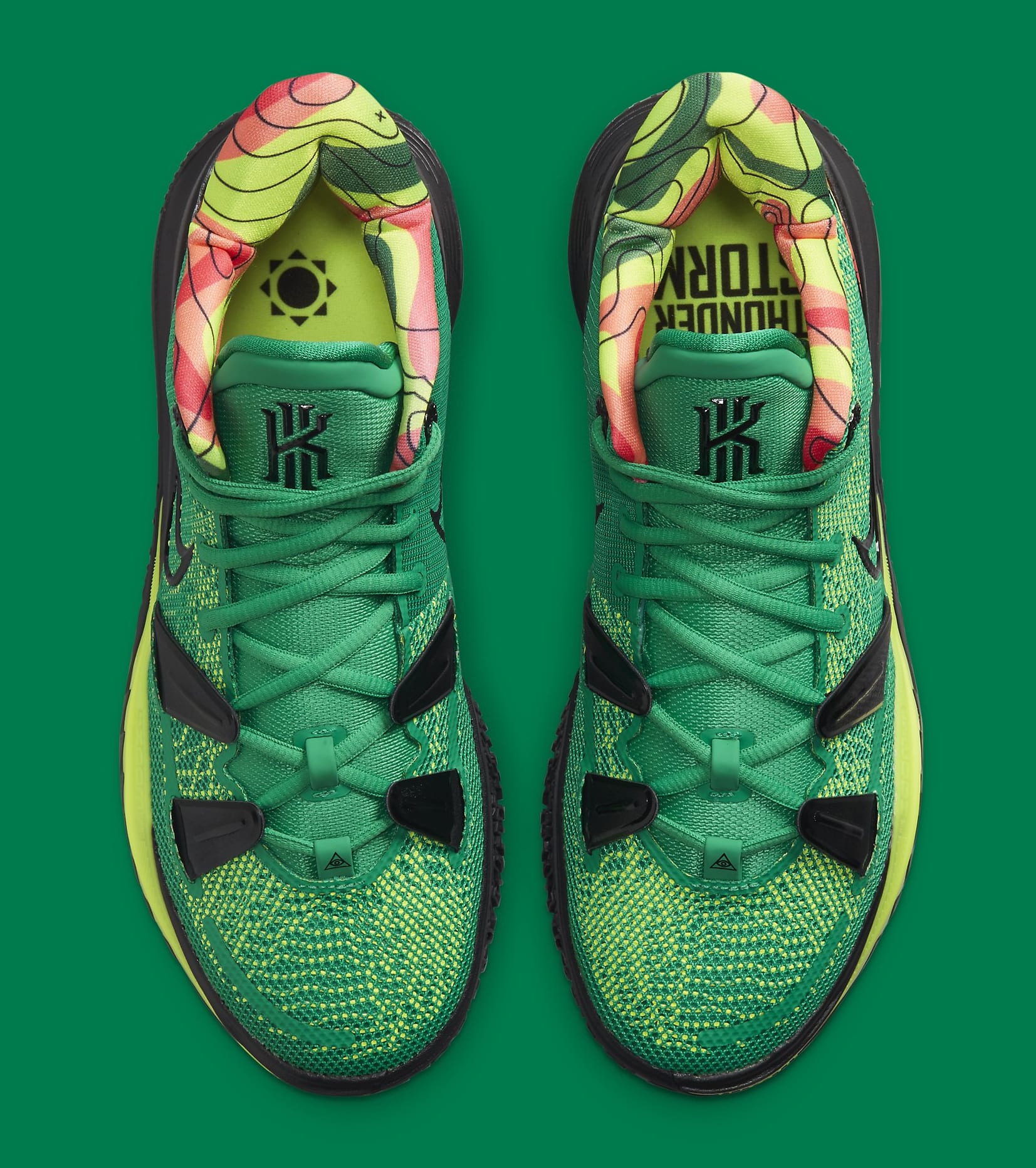 kyrie weatherman on feet