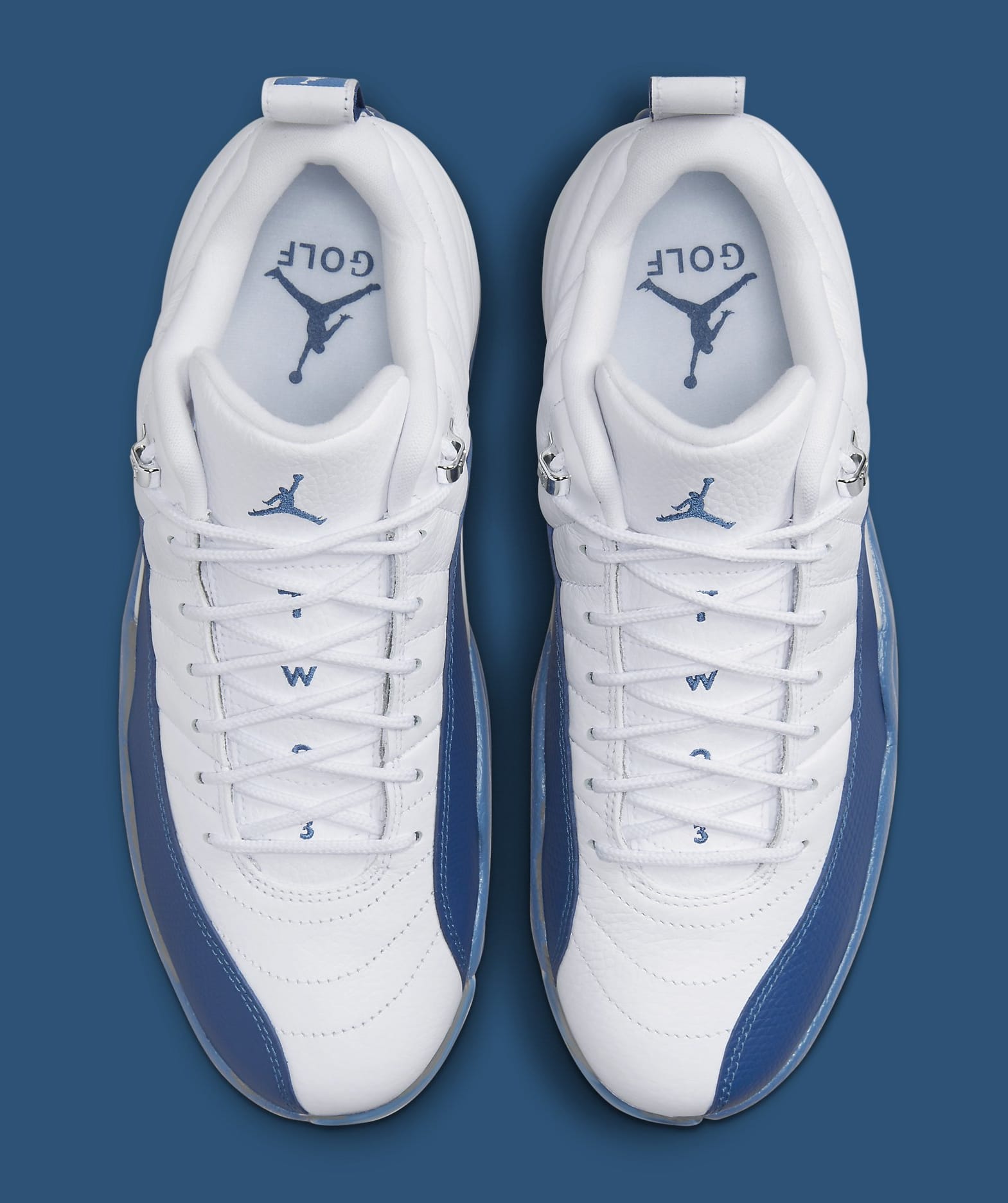 Air Jordan 12 Low Golf 'French Blue' Release Date DH4120 101 