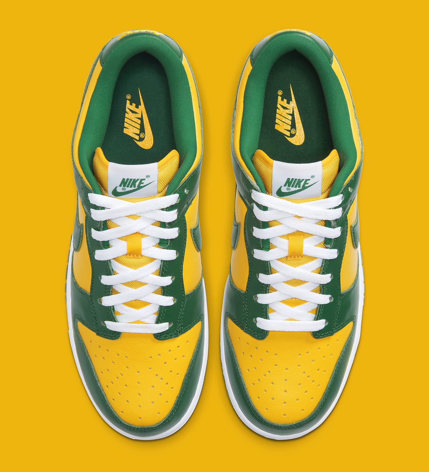 Nike Dunk Low 'Brazil' 2020 CU1727-700 Top