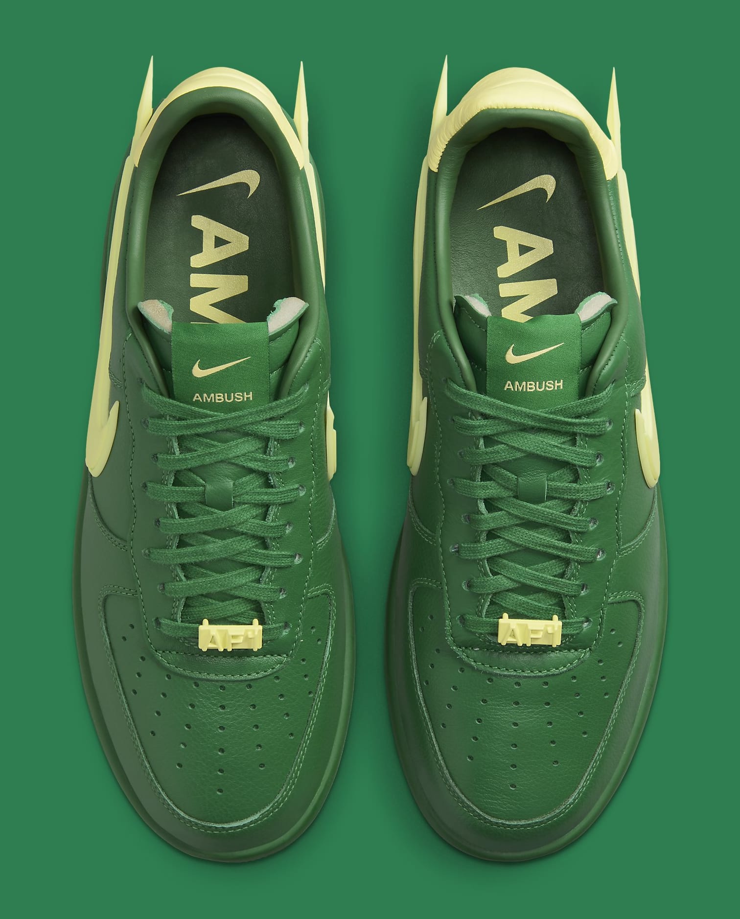 Ambush x Nike Air Force 1 Low 'Pine Green' DV3464 300 Top