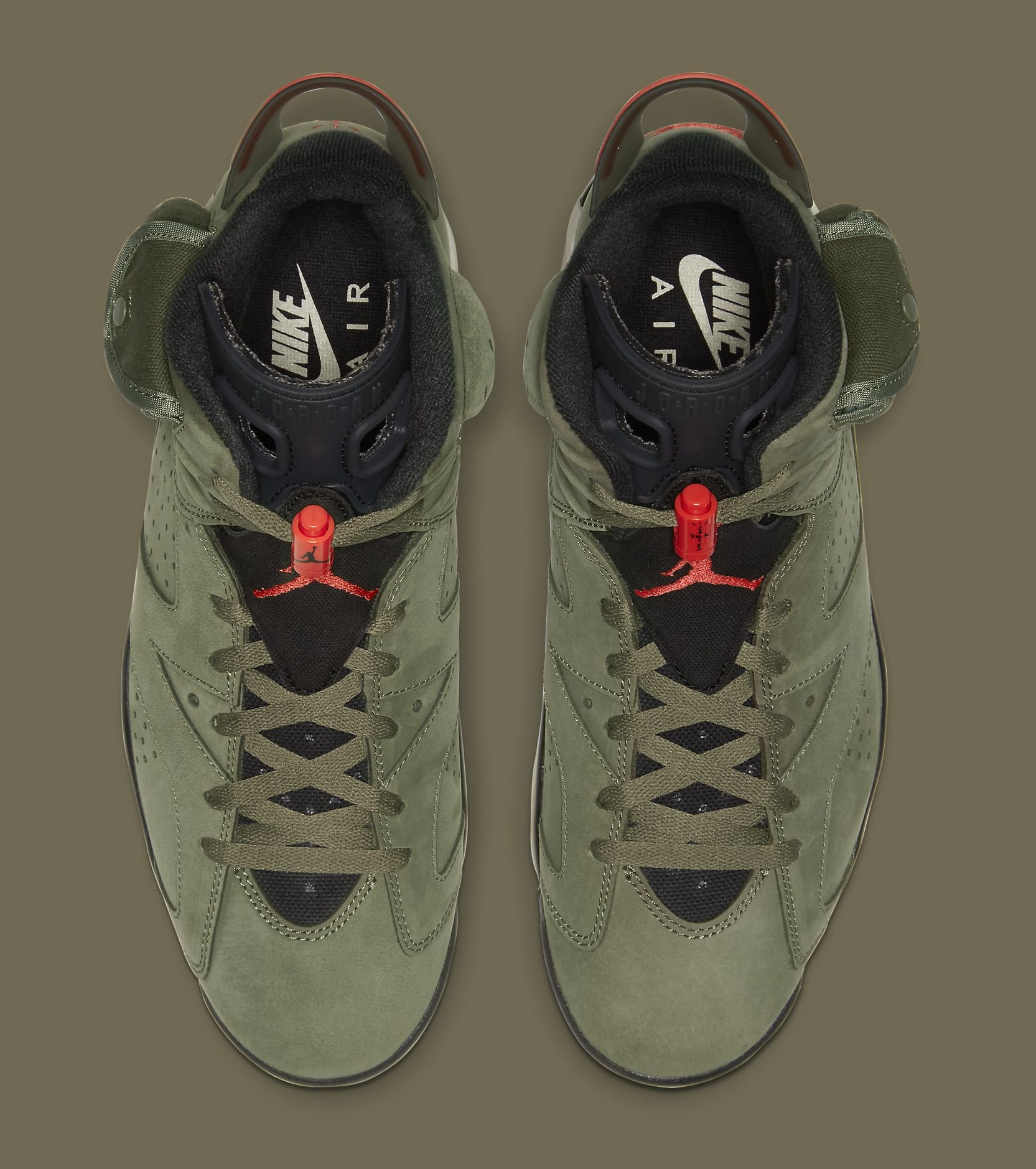 Travis Scott Air Jordan 6 Vi Medium Olive Release Date Cn1084 0 Sole Collector