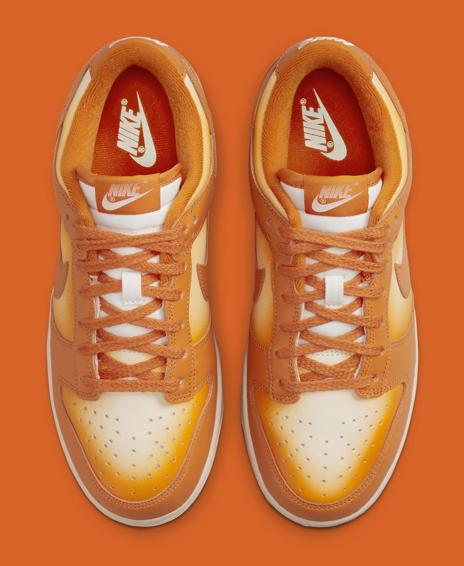 women's magma orange dunks