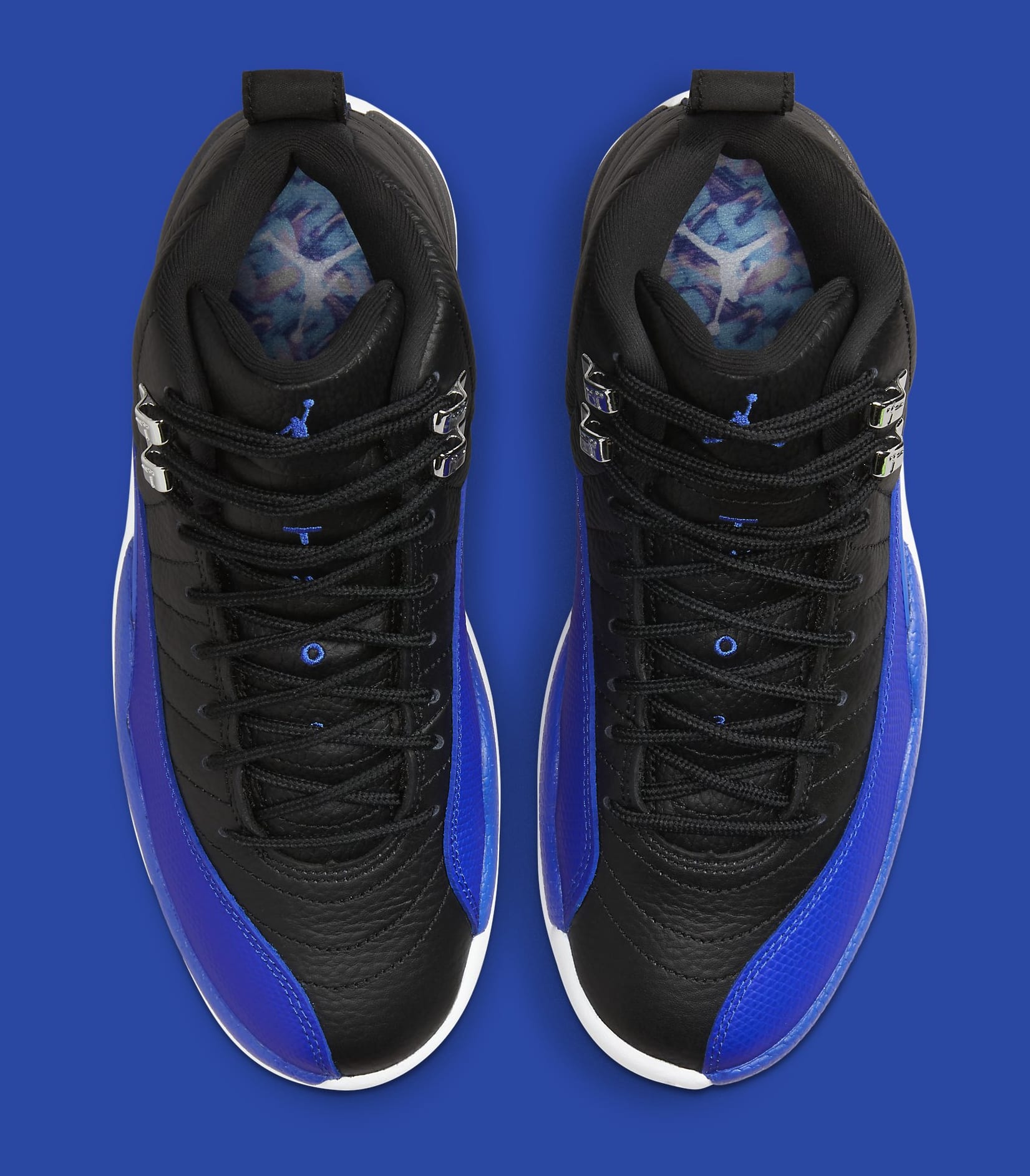 blue black 12s jordans