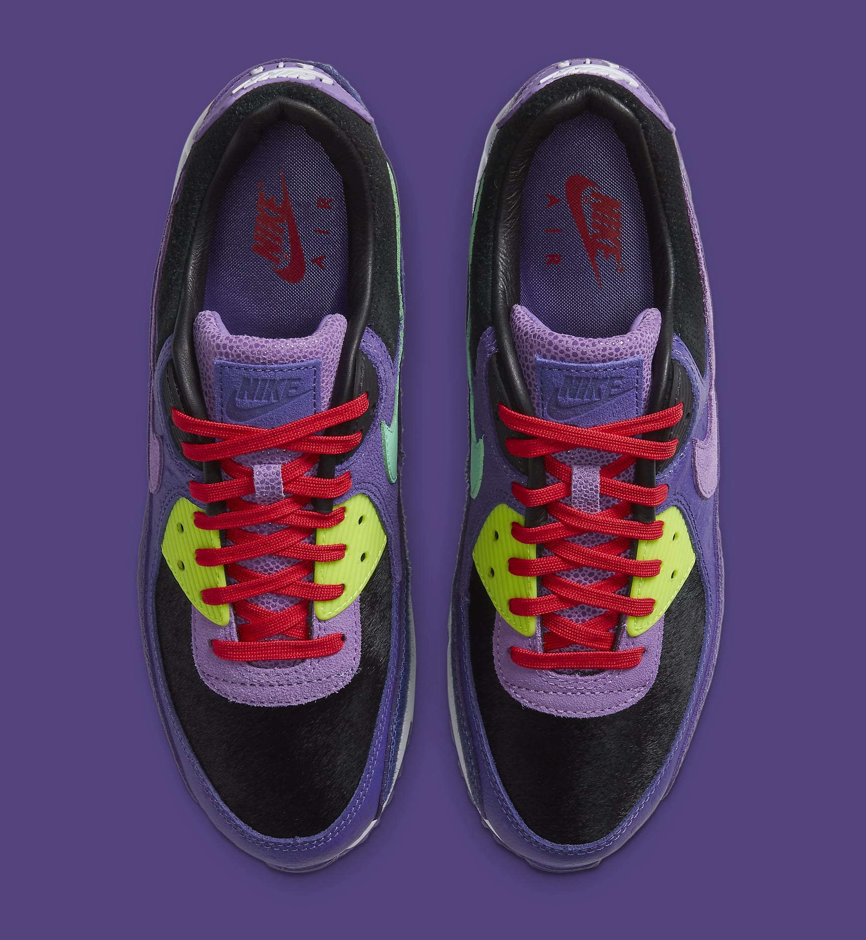 air max 90 red and purple