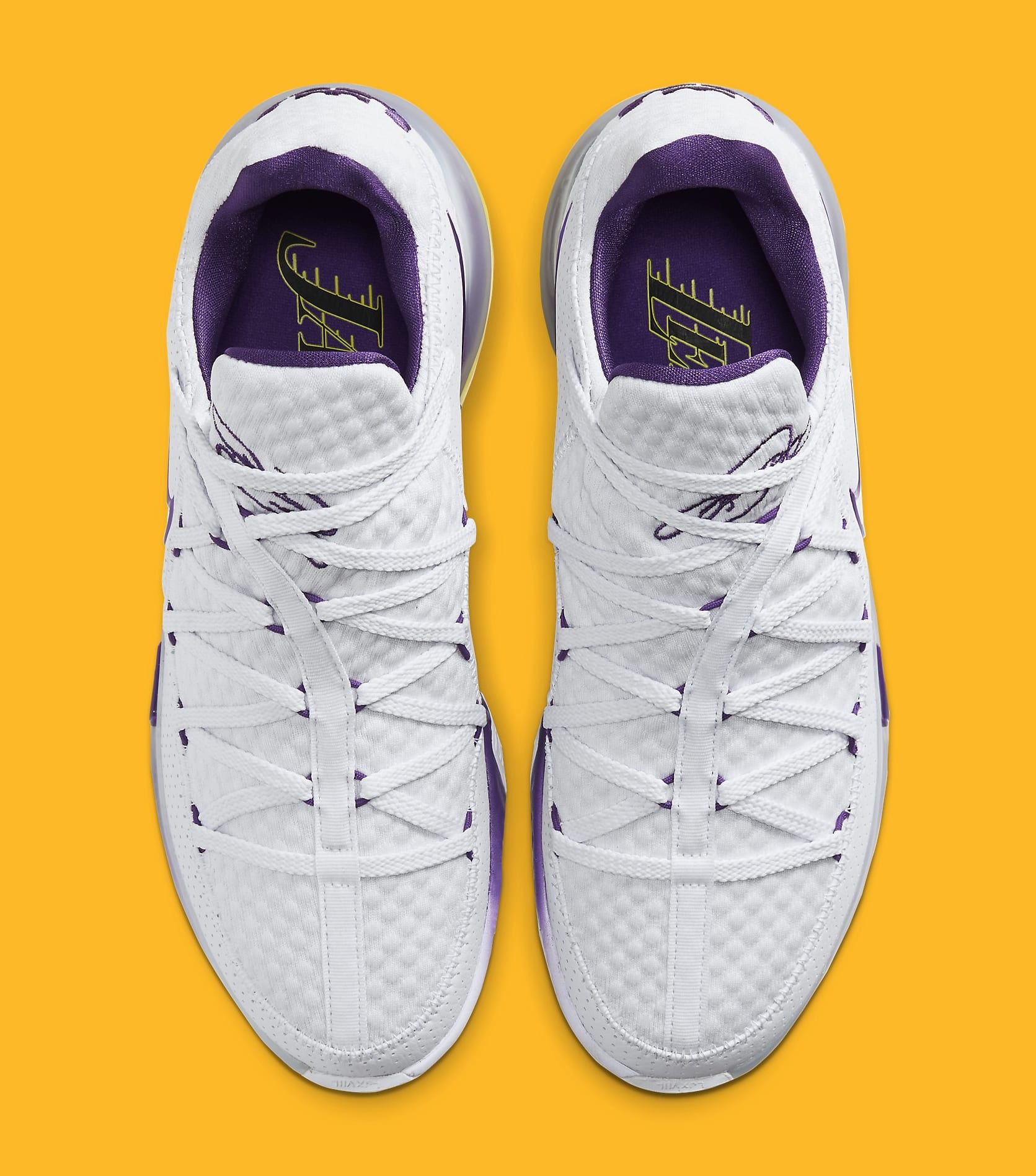 Nike LeBron 17 Low &quot;Lakers&quot; Officially Unveiled: Photos