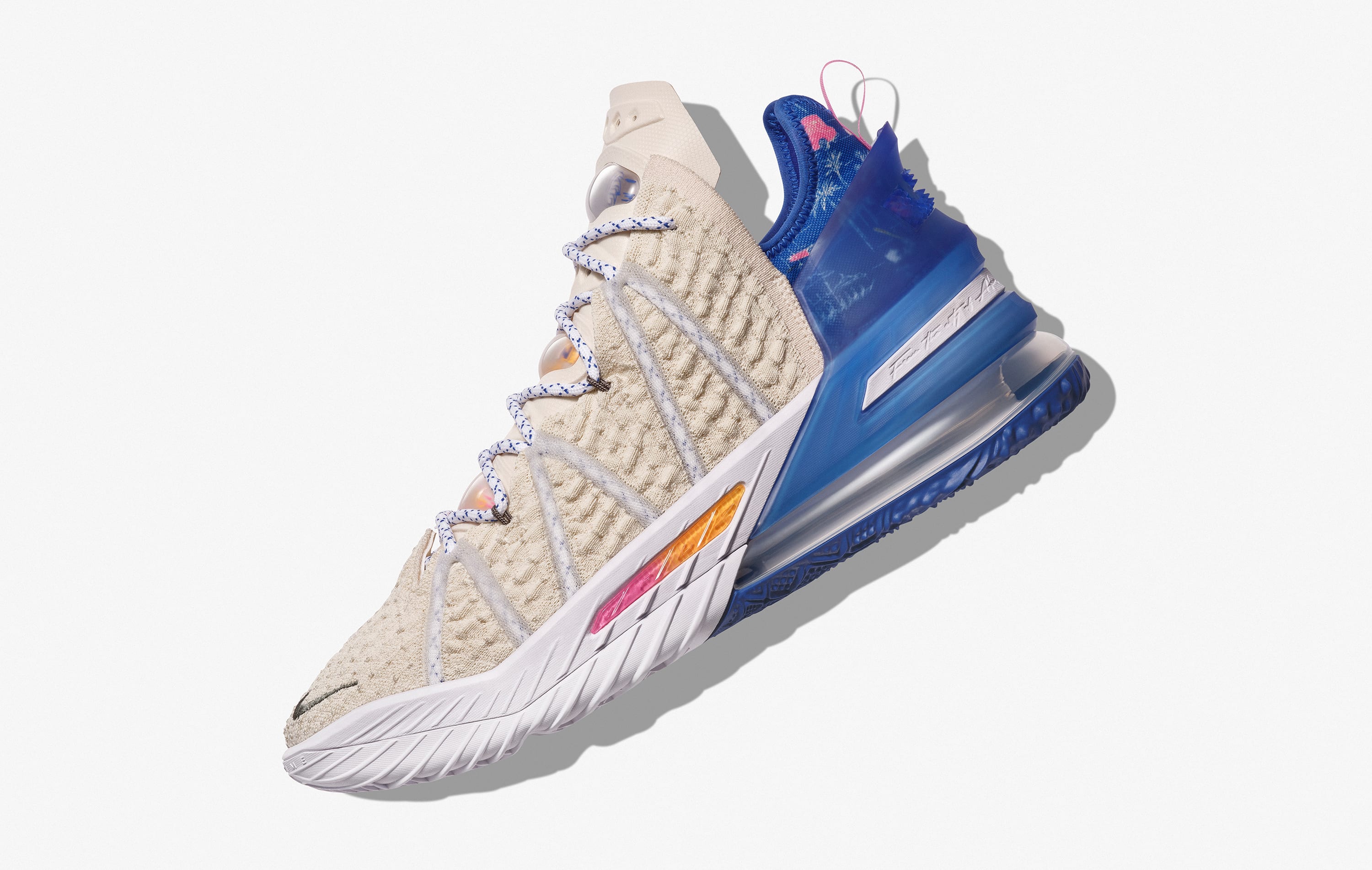 lebron 18 light blue