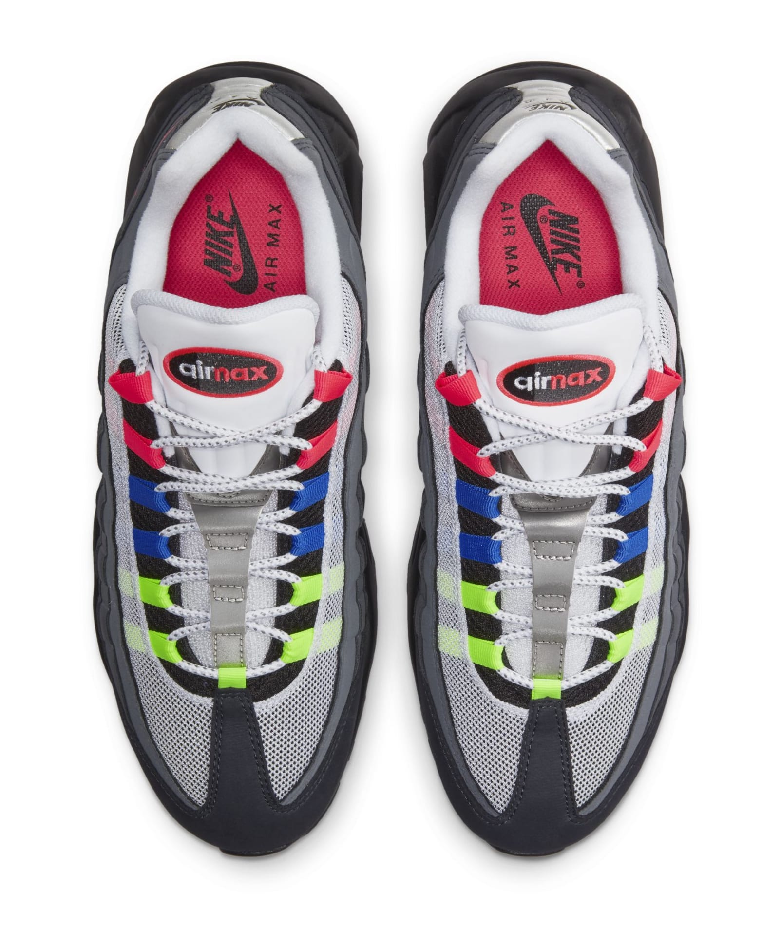 Nike Air Max 95 'Neon' 'Crystal Blue' 'Solar Red' Release Date | Sole ...