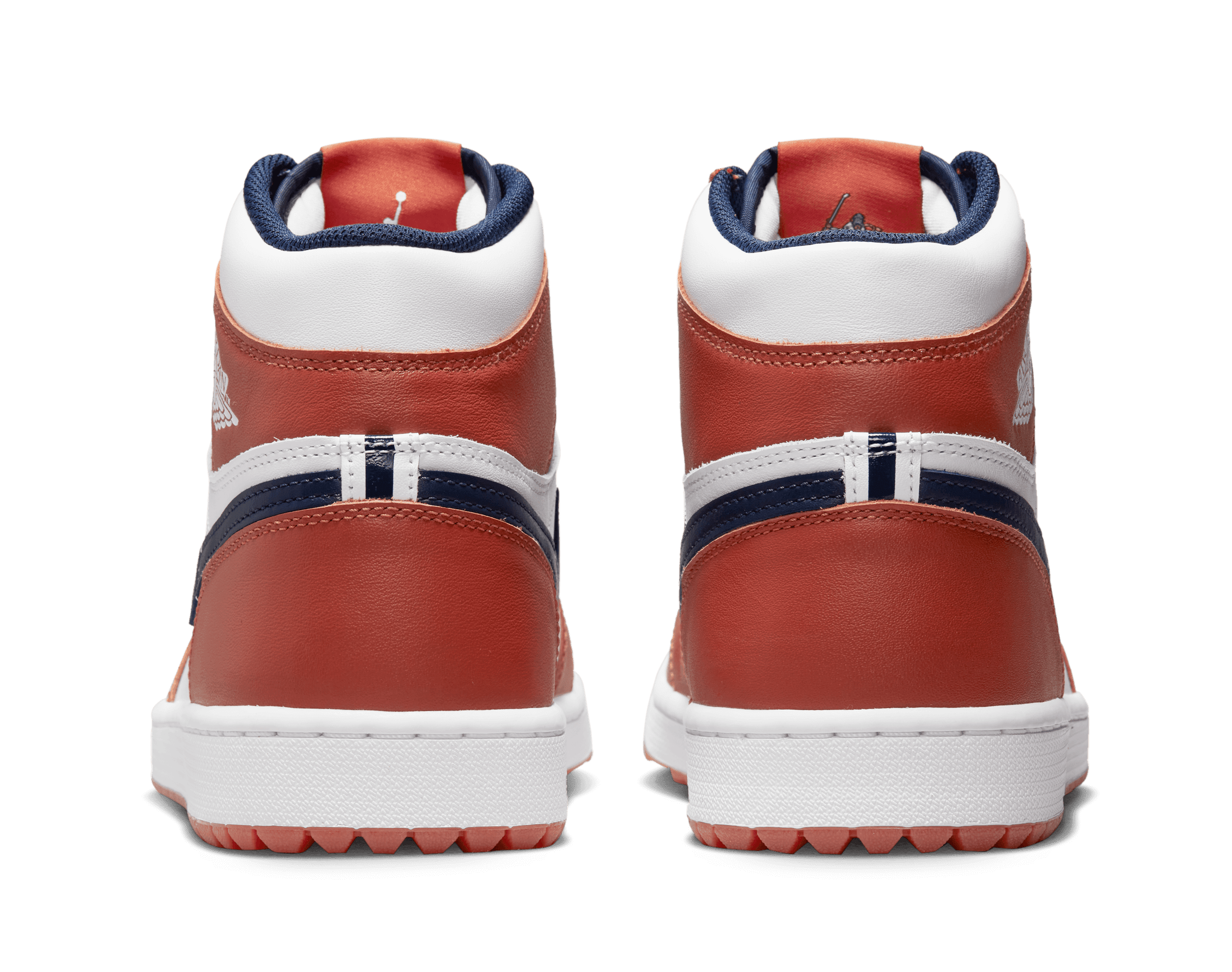 Eastside Golf x Air Jordan 1 High Golf DZ4523-800 Heel