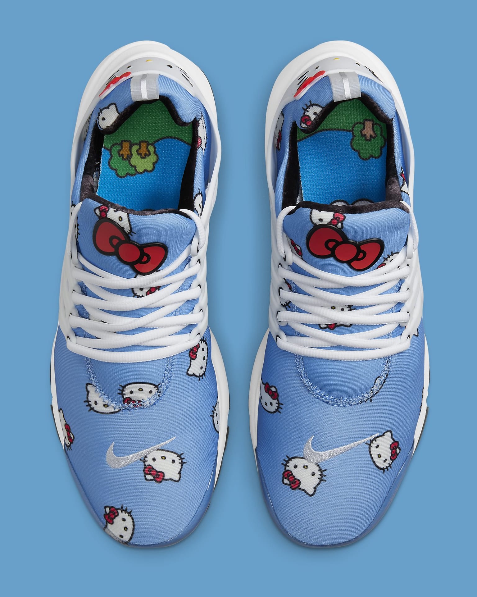 New Nike Hello Kitty Air Presto Sneakers - Kids 1Y