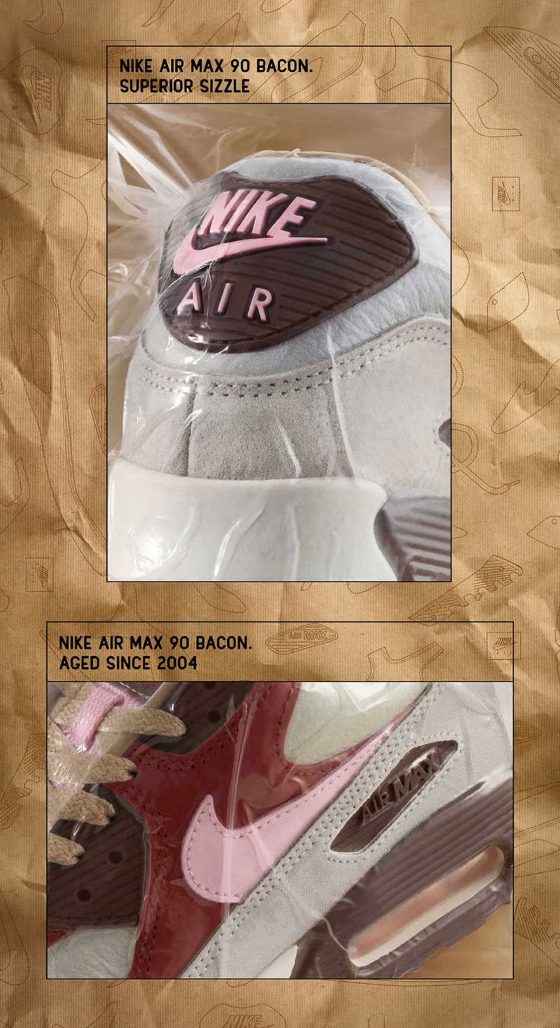 Nike Air Max 90 'Bacon' 2021 CU1816-100 Heel and Side