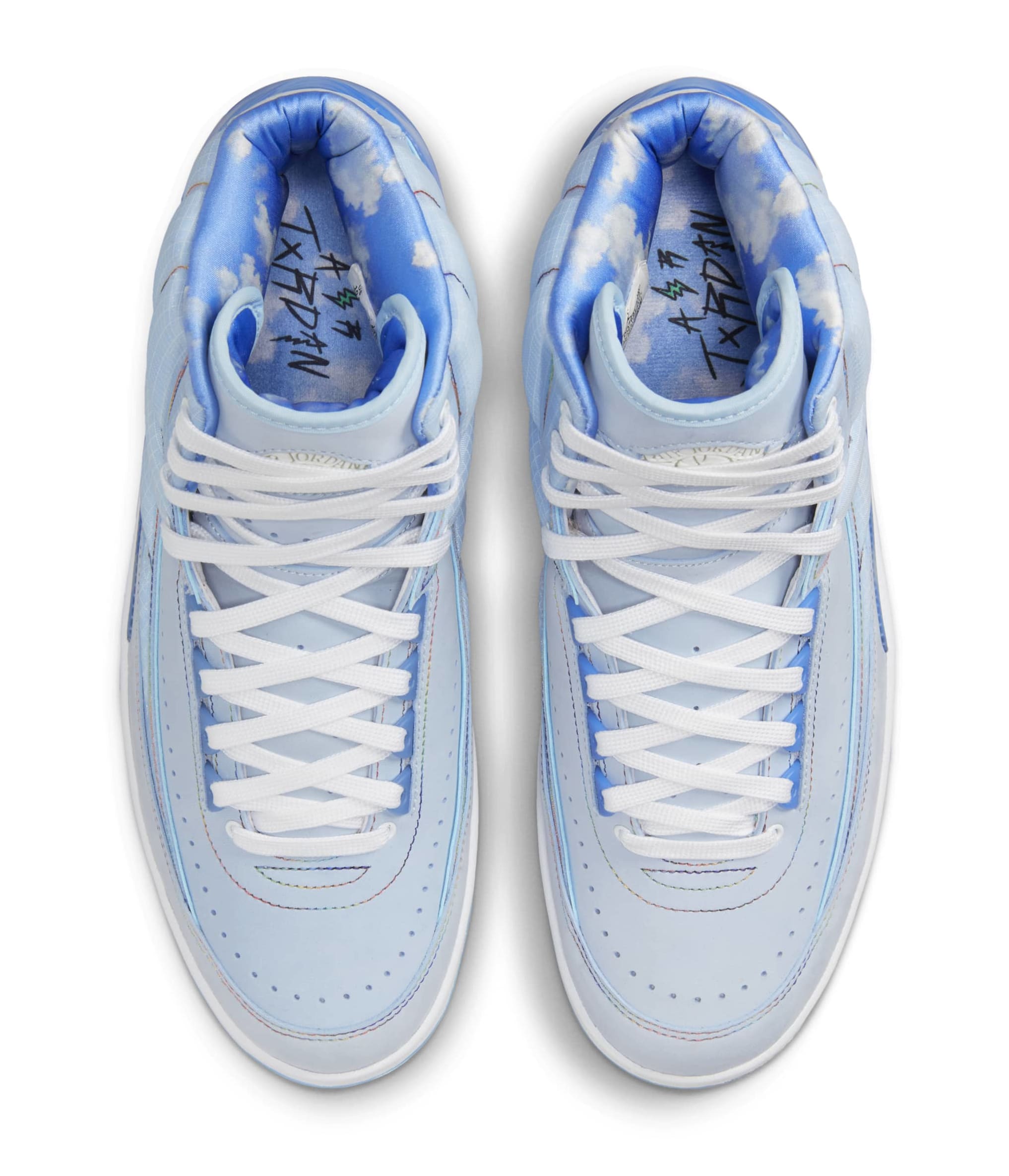 J Balvin x Air Jordan 2 Collab (Top)
