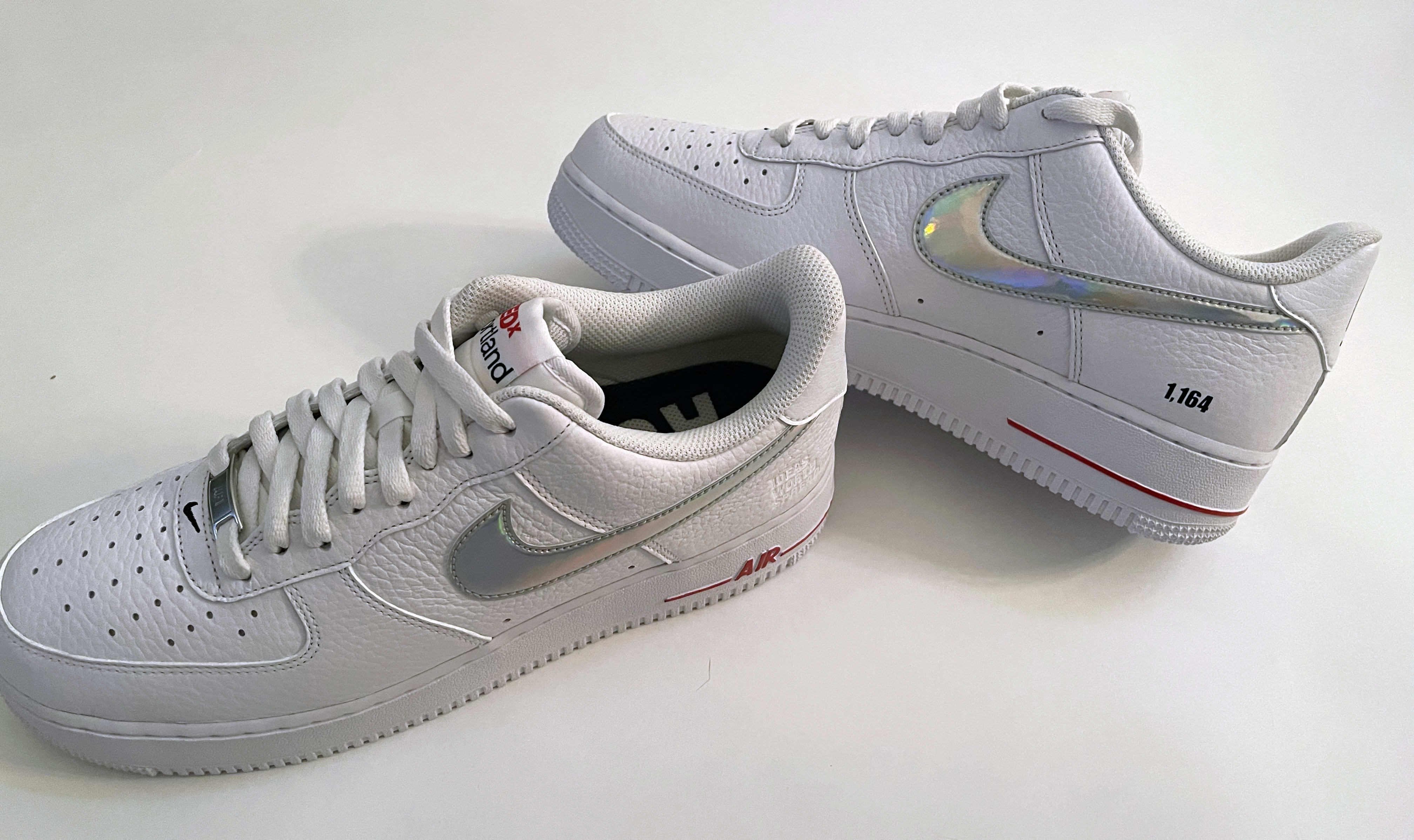 TEDxPortland x Nike Air Force 1 Low Side