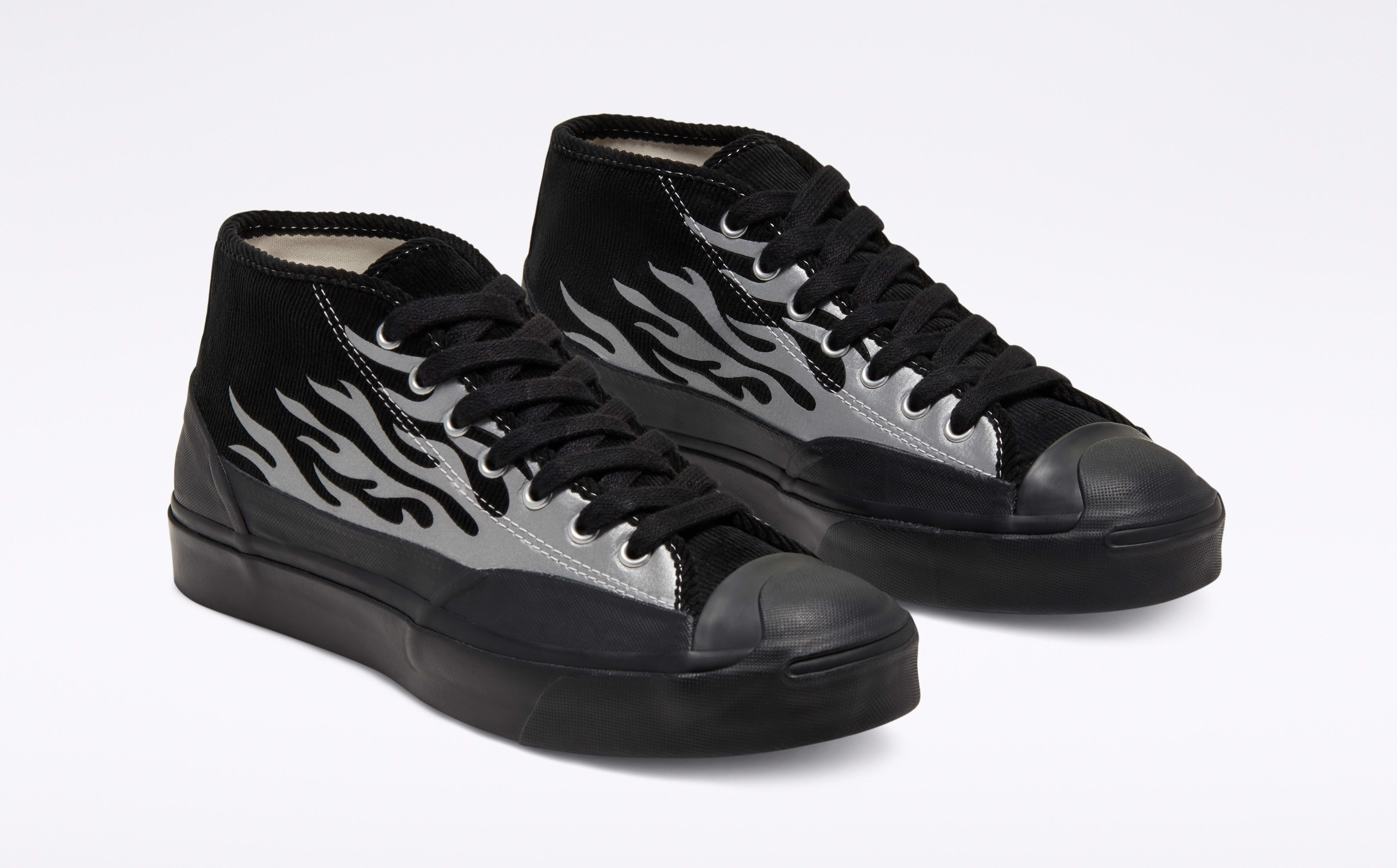 converse jack purcell mid black