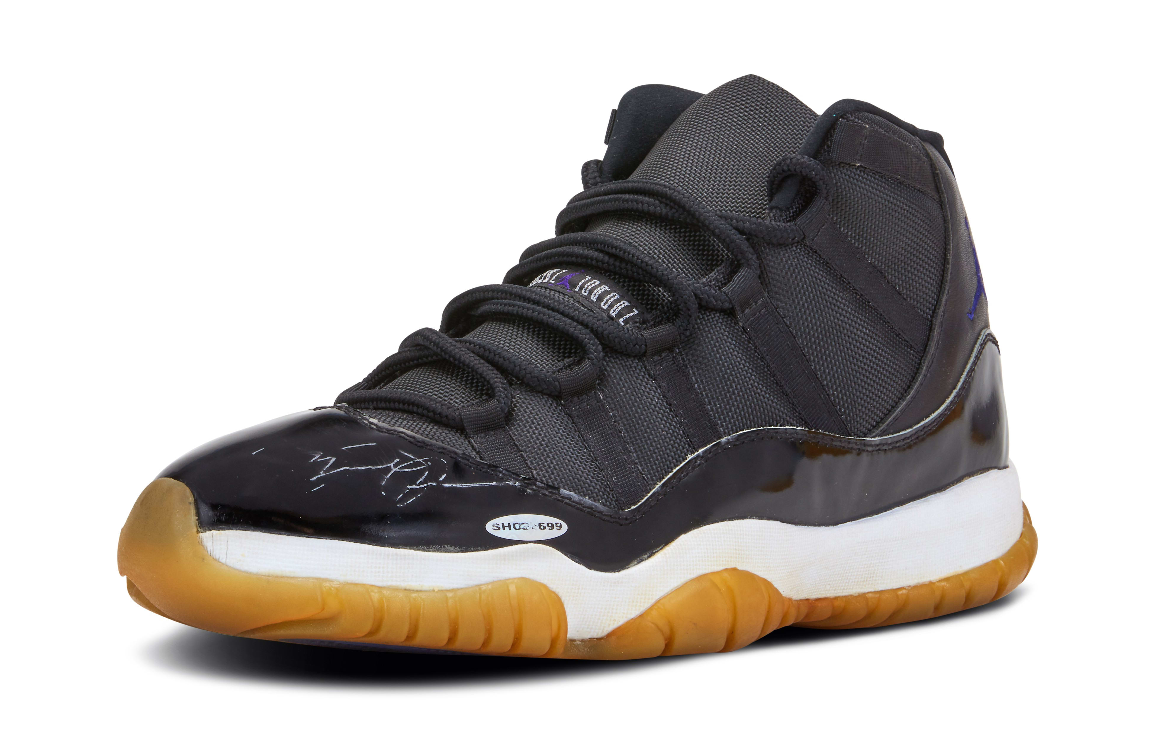 how much are jordan 11 space jams worth