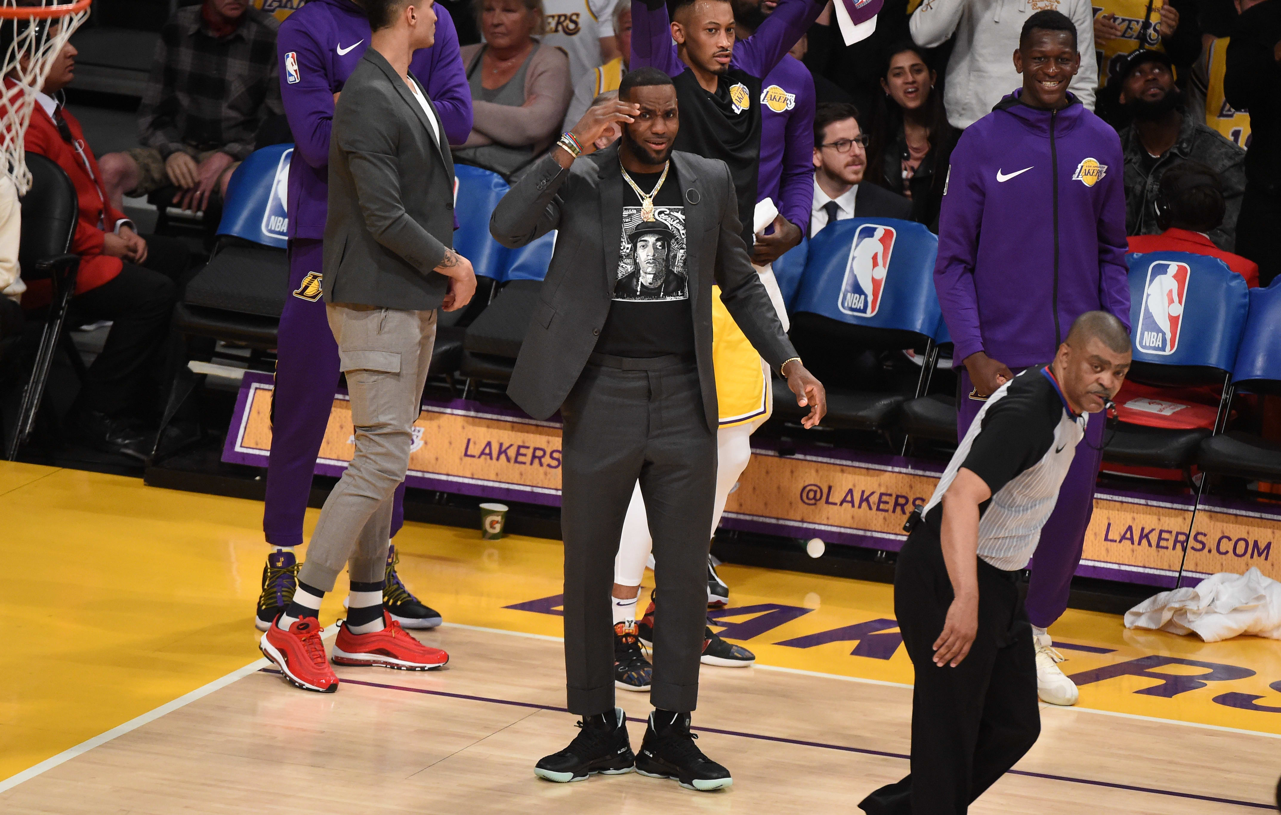 lights camera action lebron