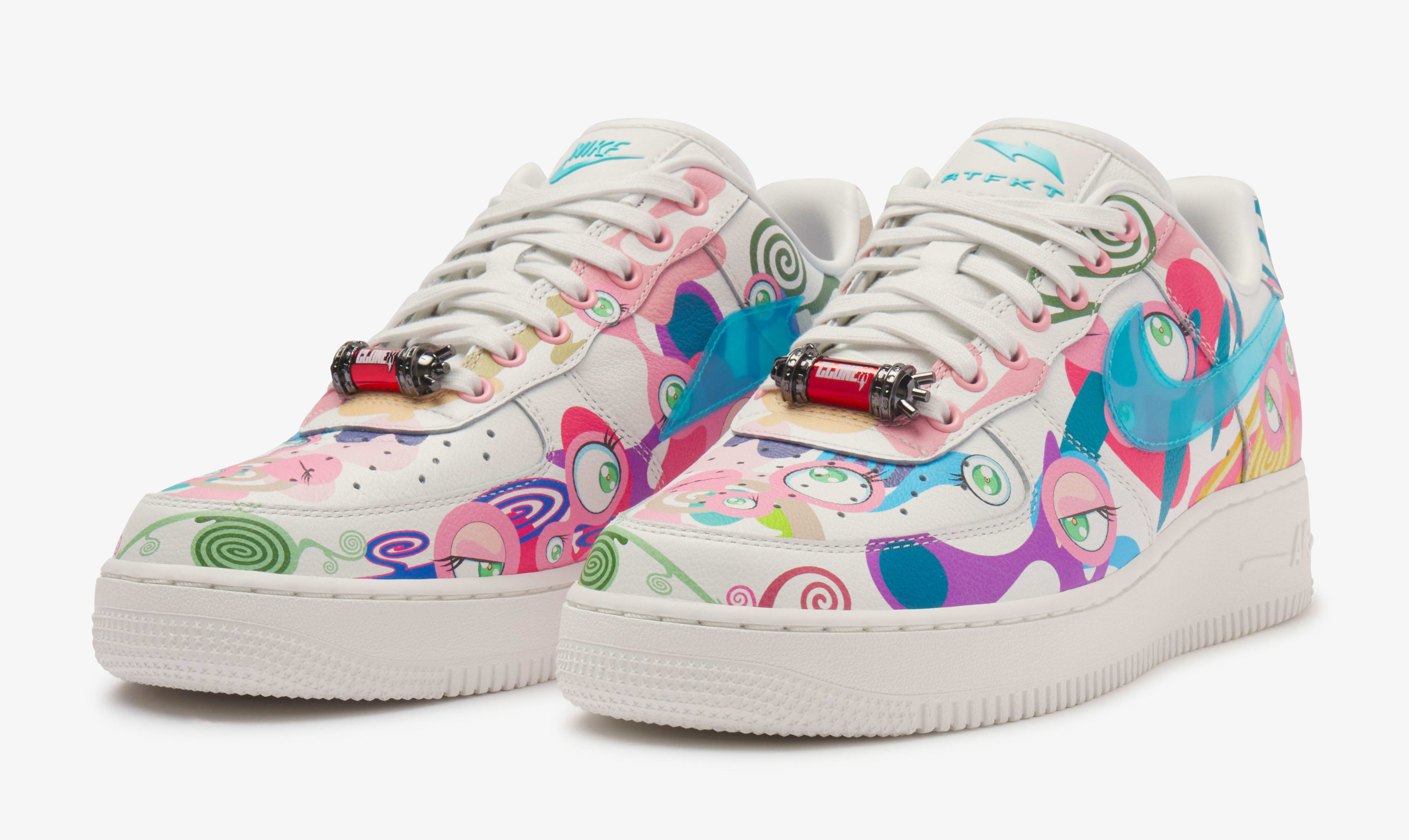 RTFKT x Takashi Murakami x Nike Air Force 1 #39 Murakami Drip #39 Collab