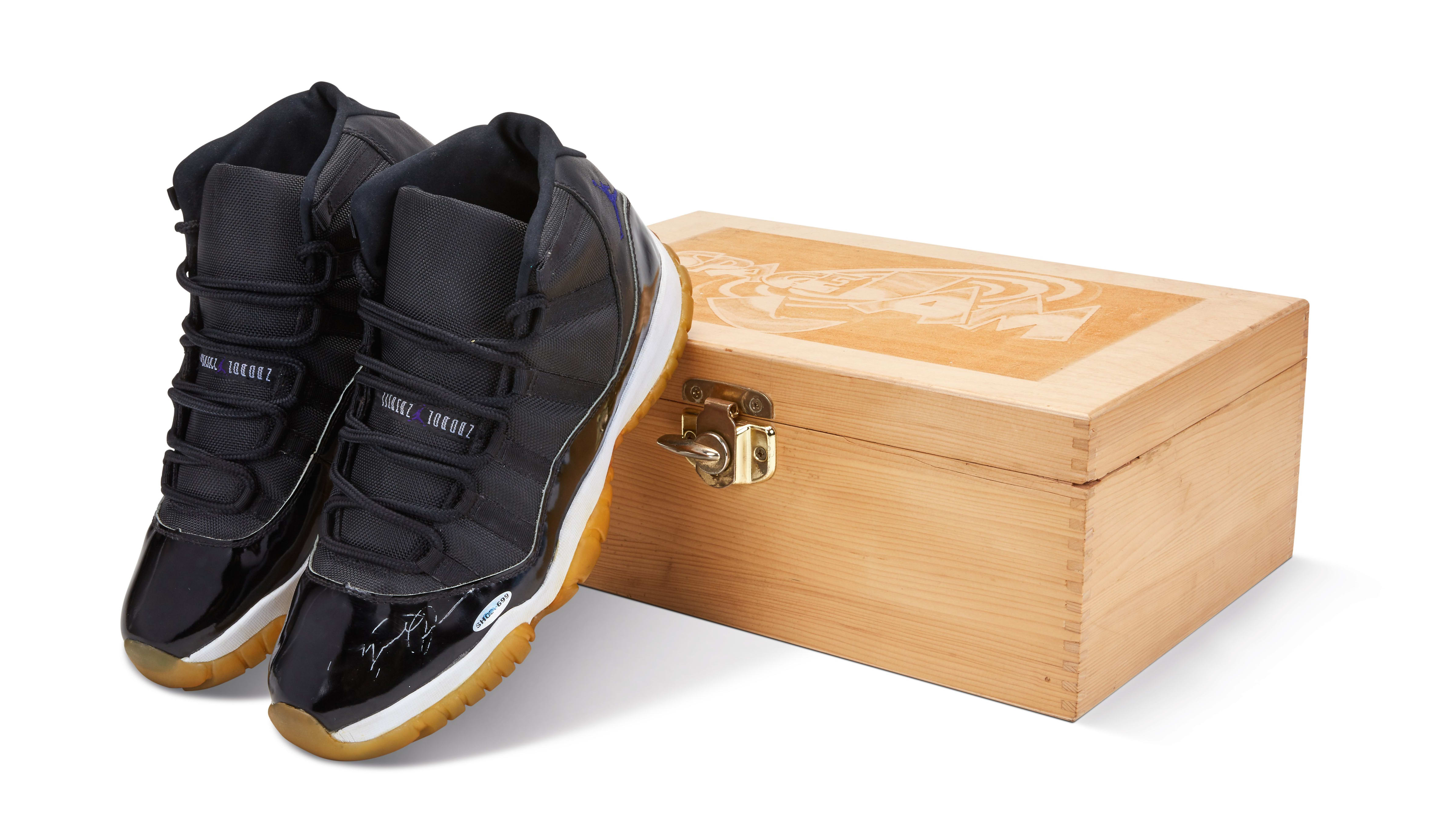 Michael Jordan Air Jordan 11 'Space Jam' Player Sample Sotheby's
