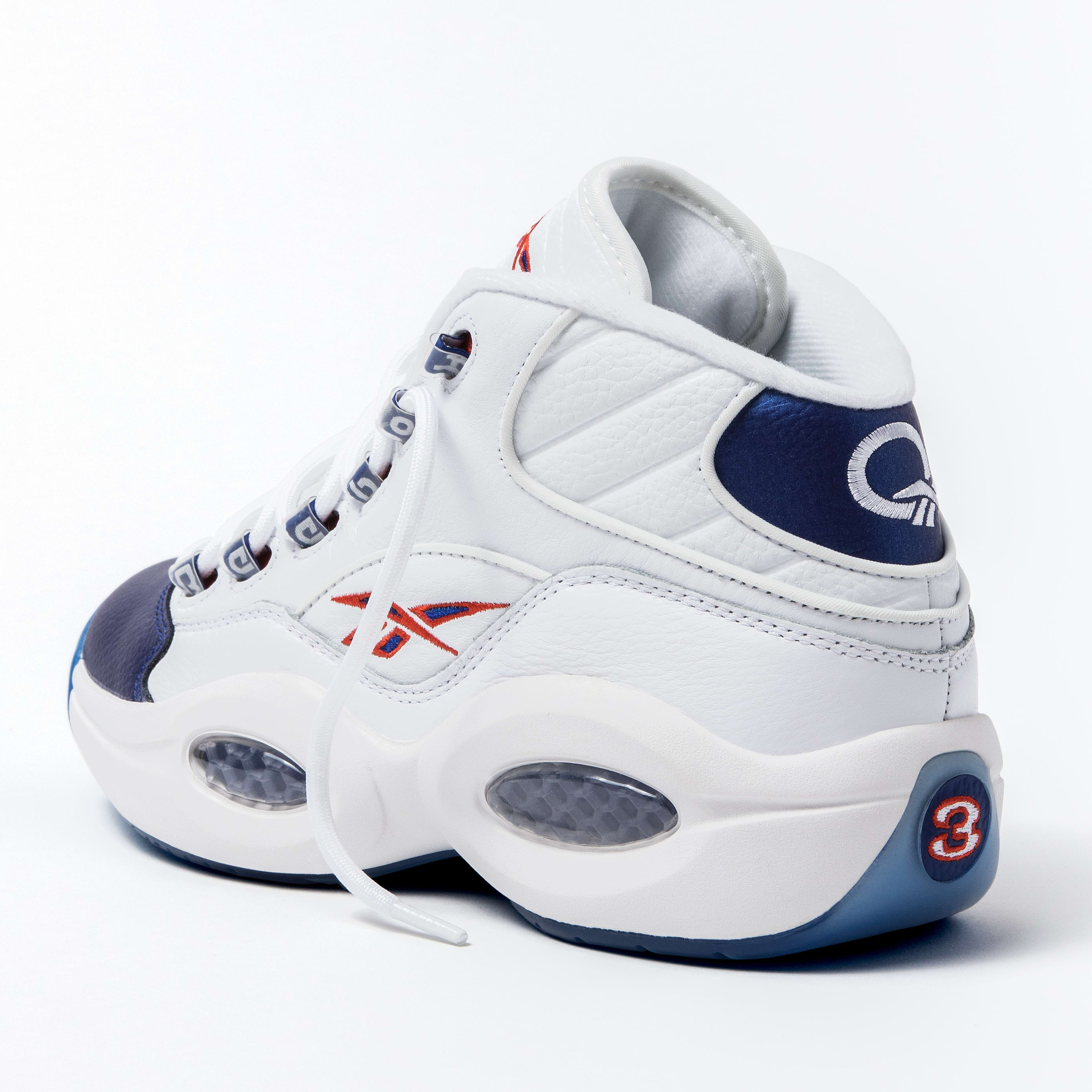 Reebok Question Mid 'Blue Toe' Release Date GX0227 Sole Collector