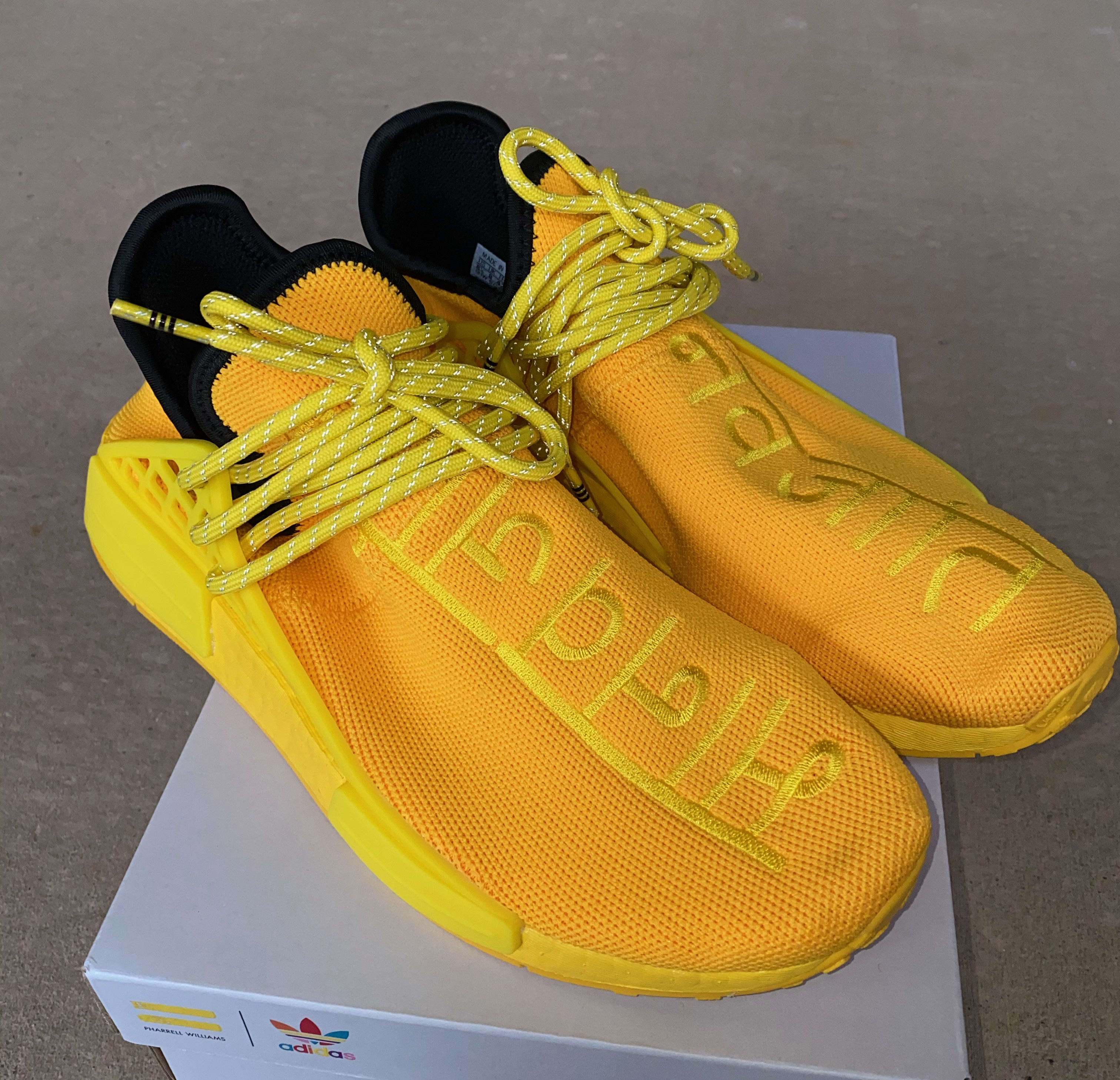 pharrell hu triangle dot track pants