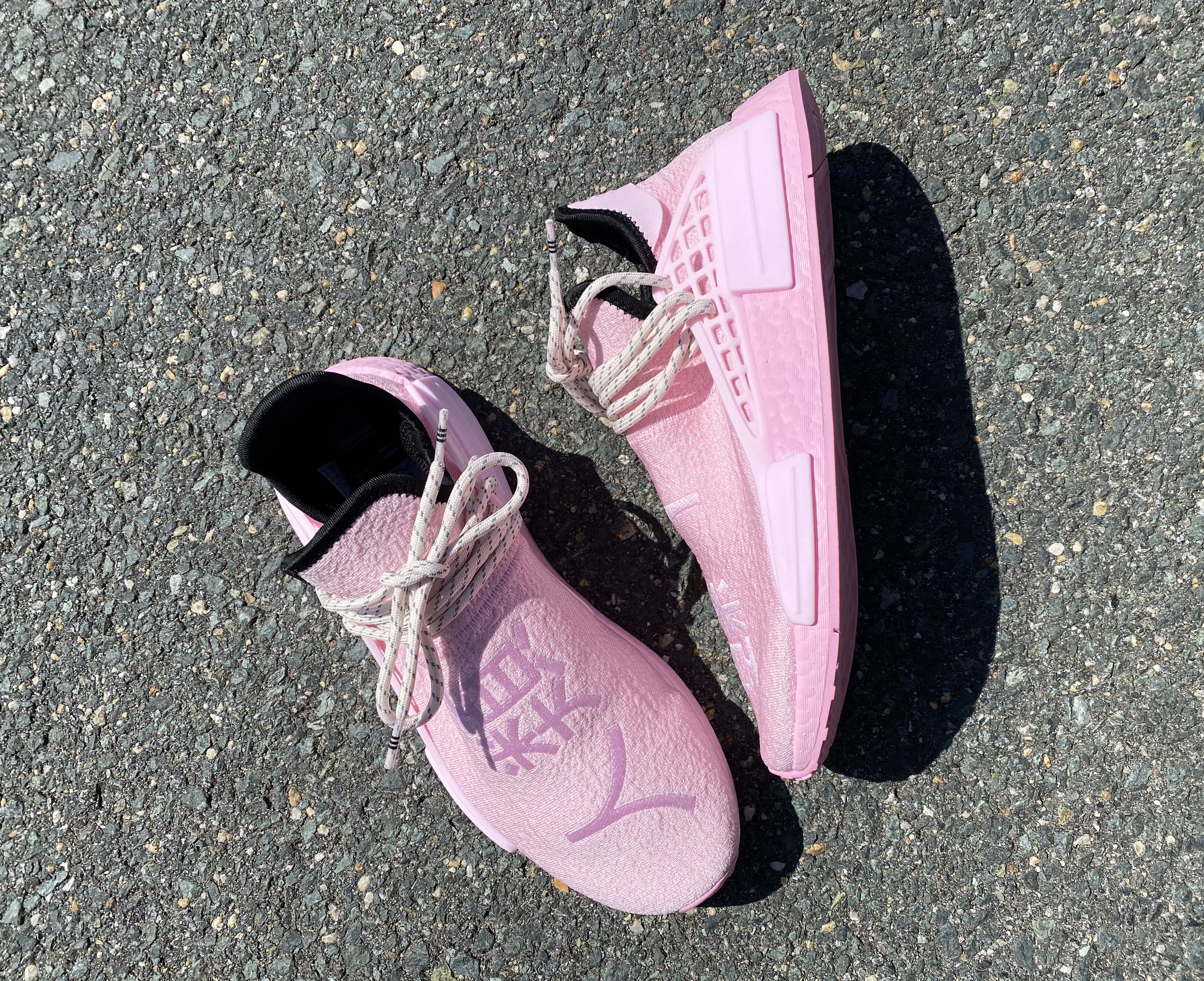 Pharrell x Adidas NMD Hu 'Pink' GY0088 Top