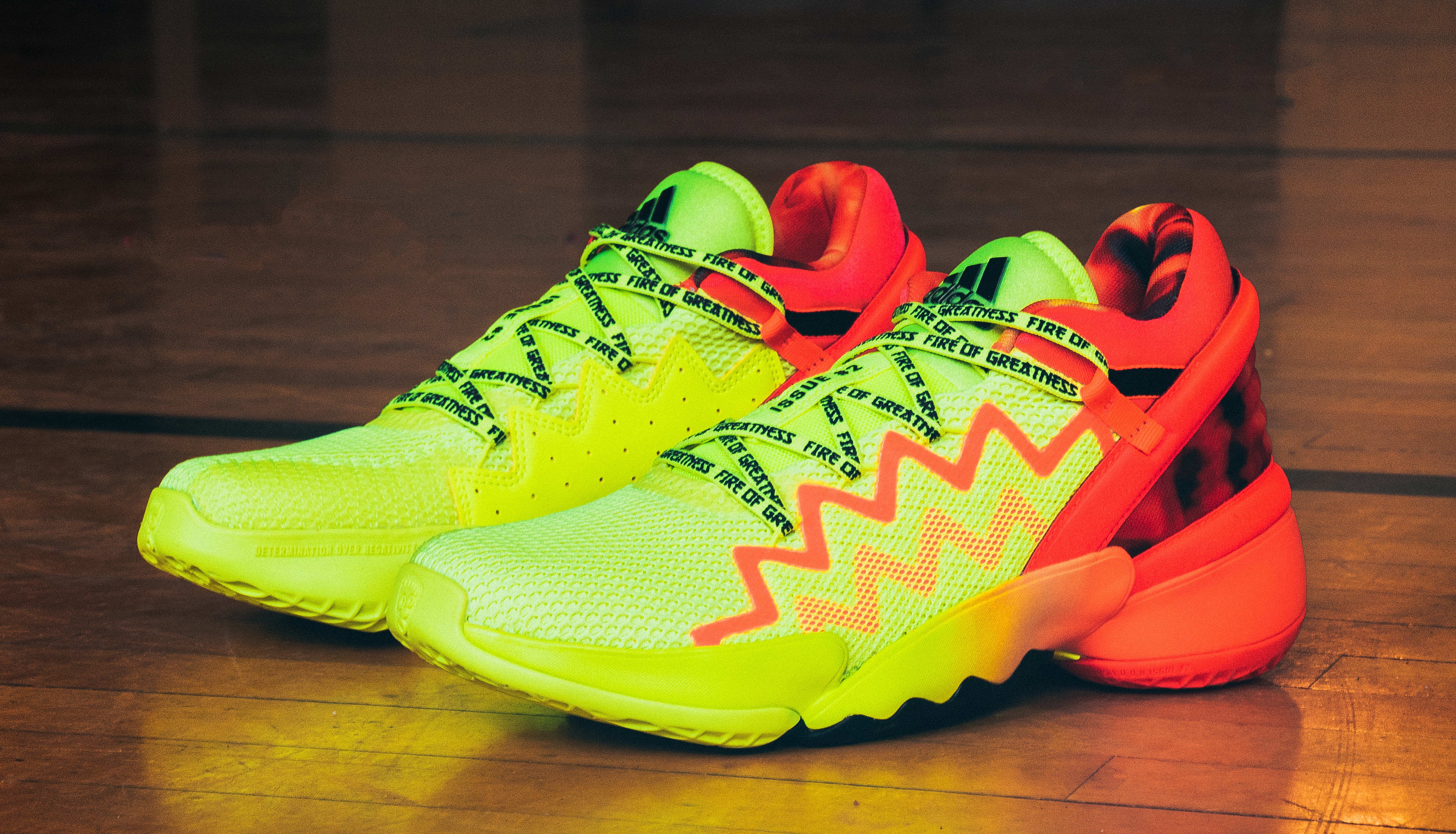 Adidas D.O.N. Issue #2 'Fire of Greatness'
