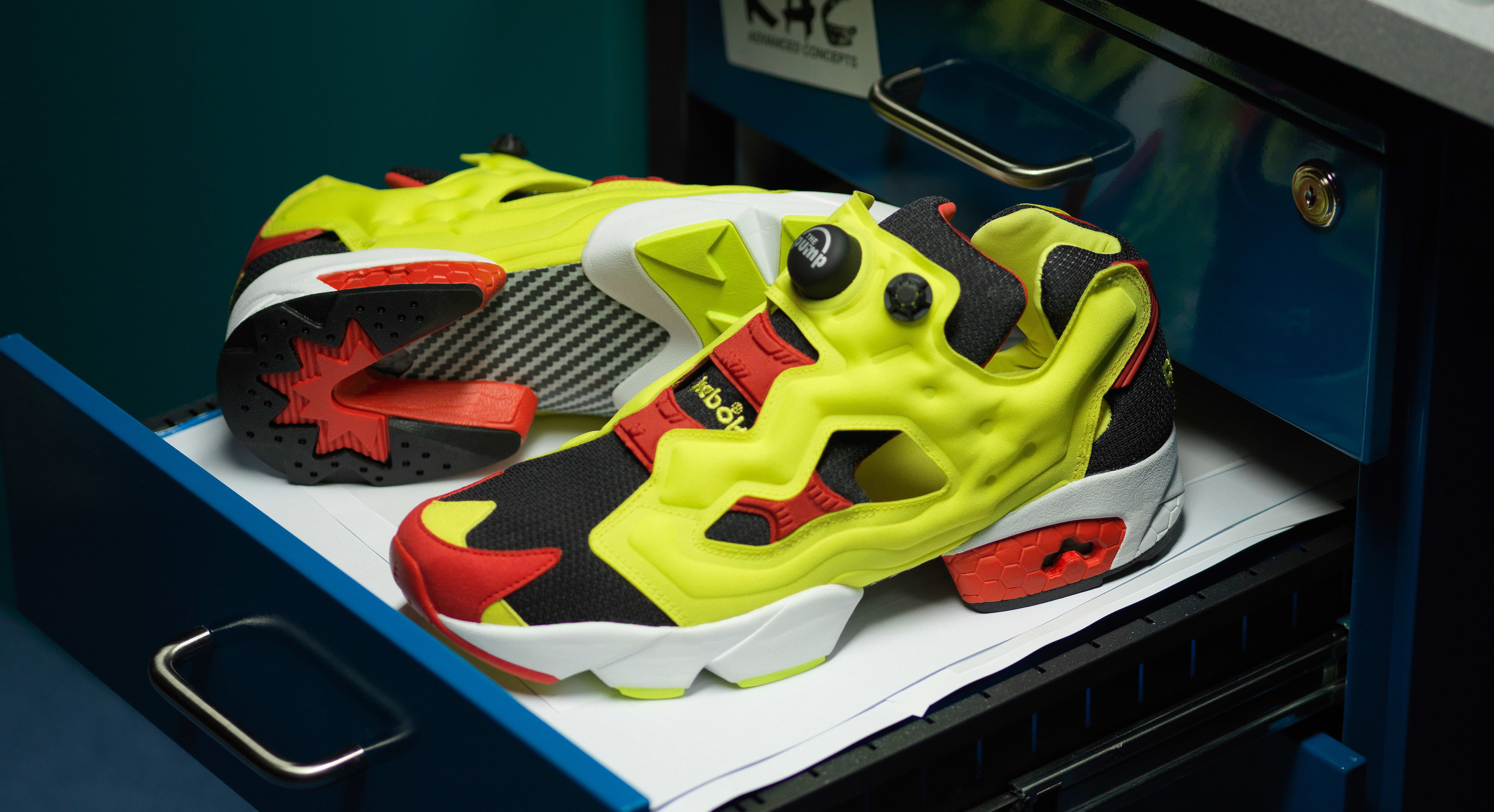 Reebok instapump fury prototype citron best sale