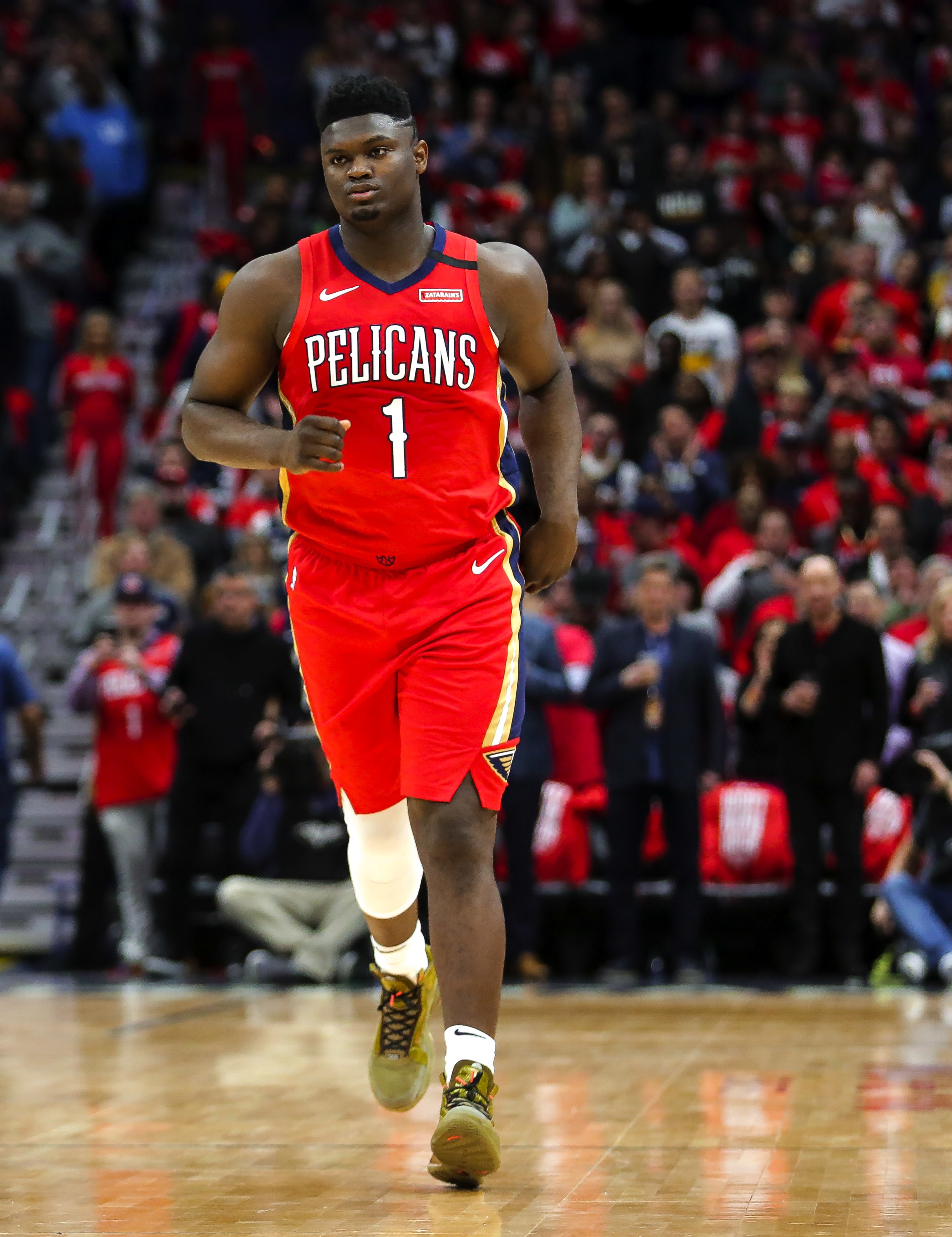 zion williamson debut shoes