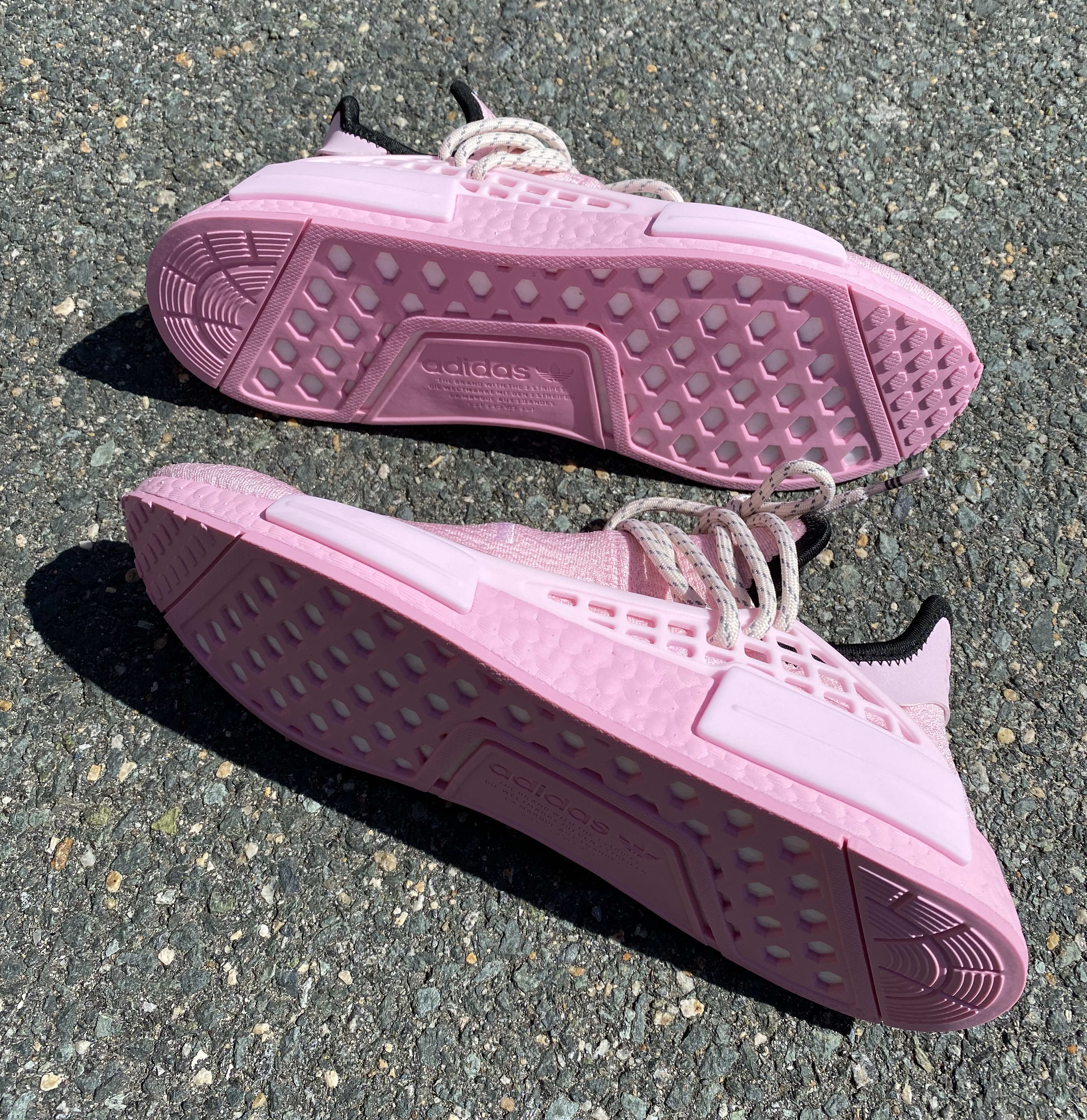 Pharrell x Adidas NMD Hu 'Pink' GY0088 Outsole