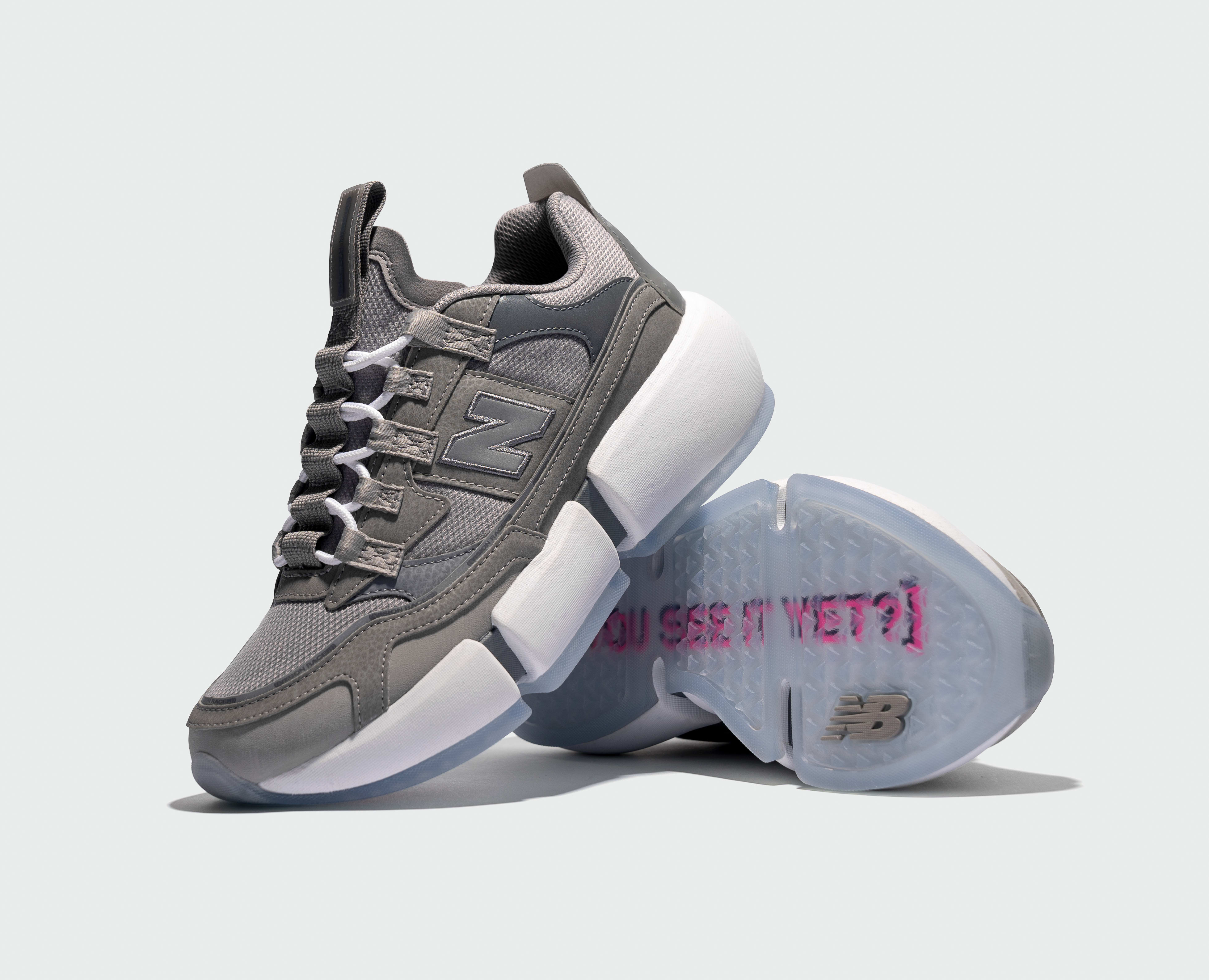 New balance vision racer gray clearance