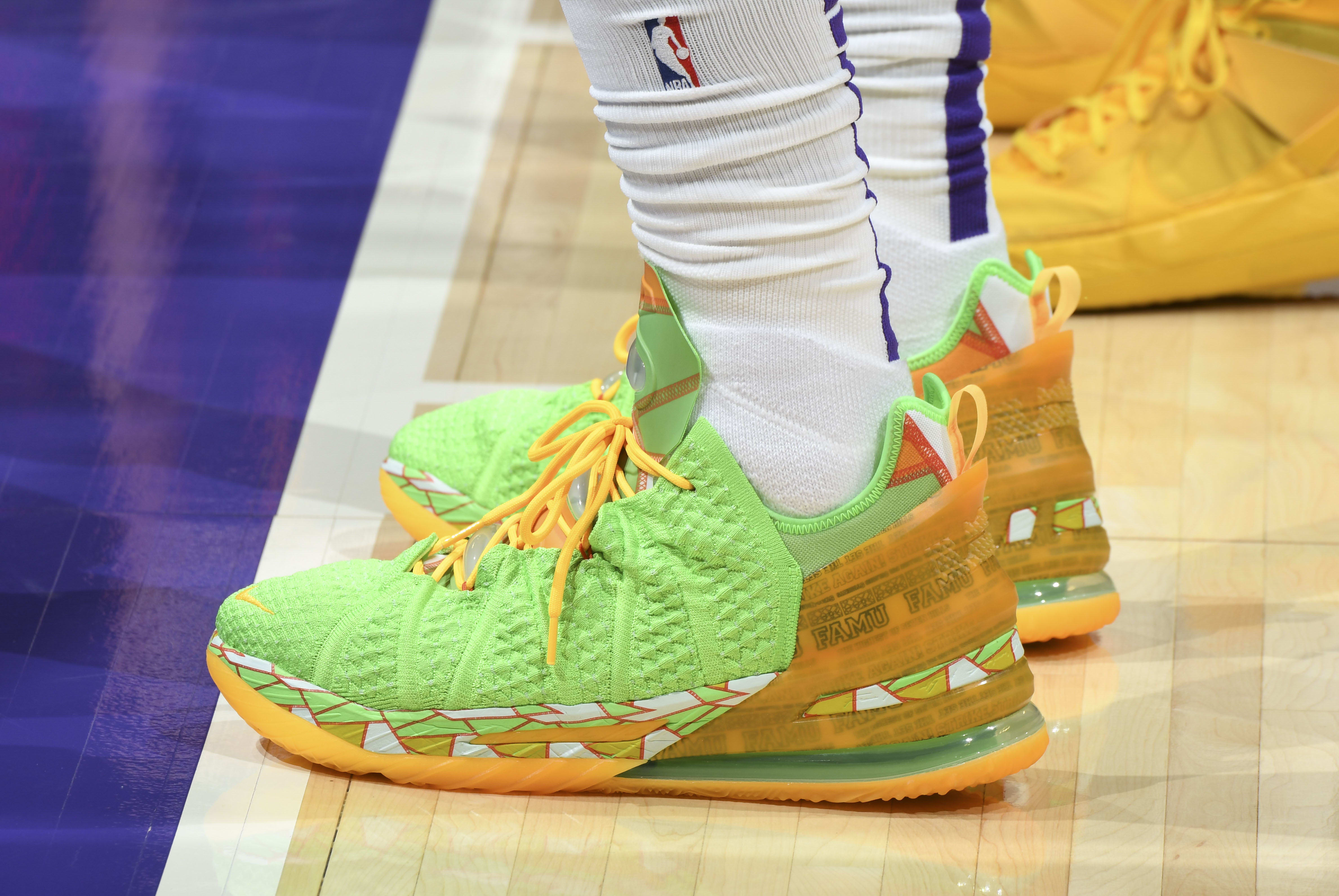 lebron 18 pe famu