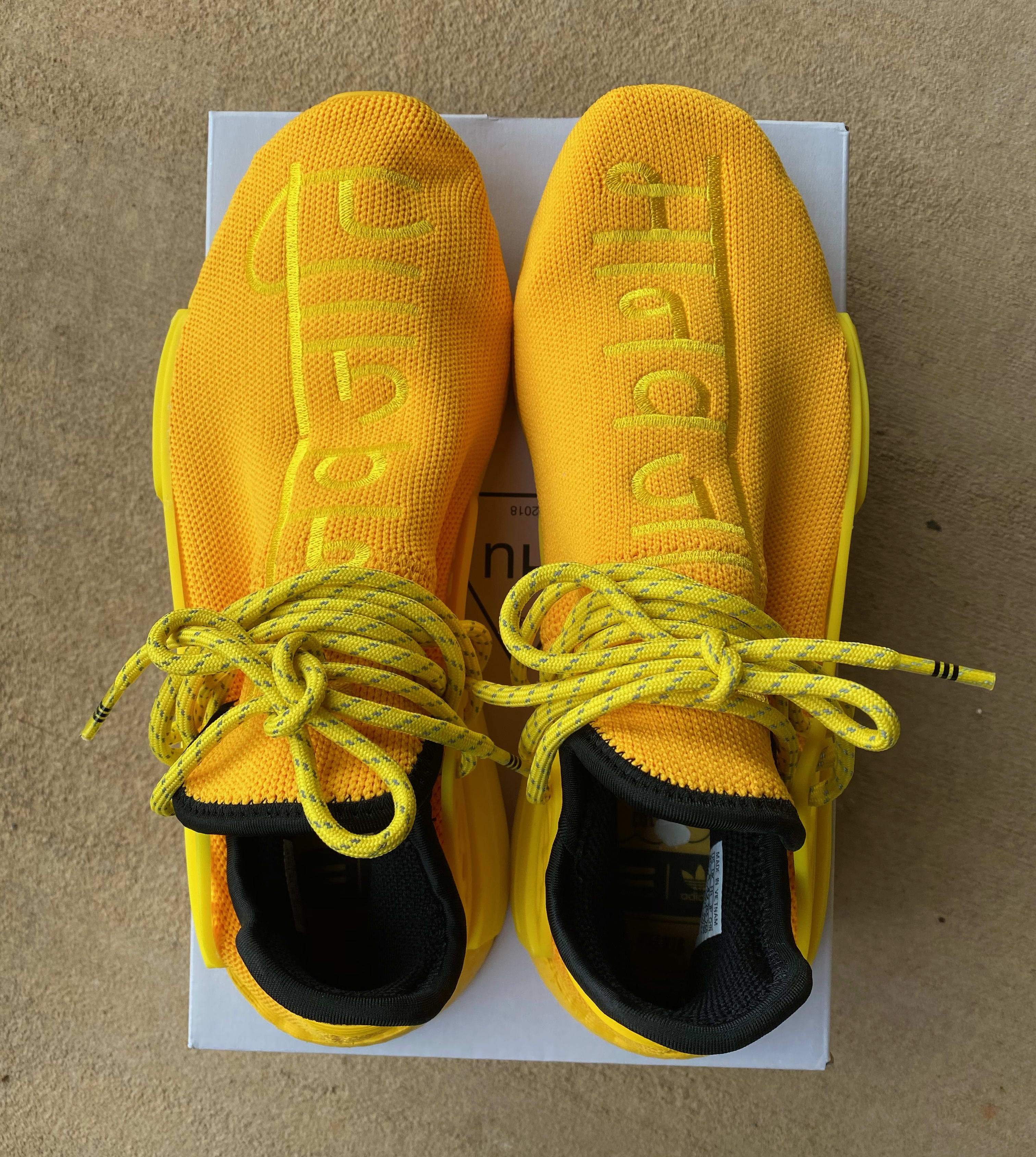 pharrell hu triangle dot track pants