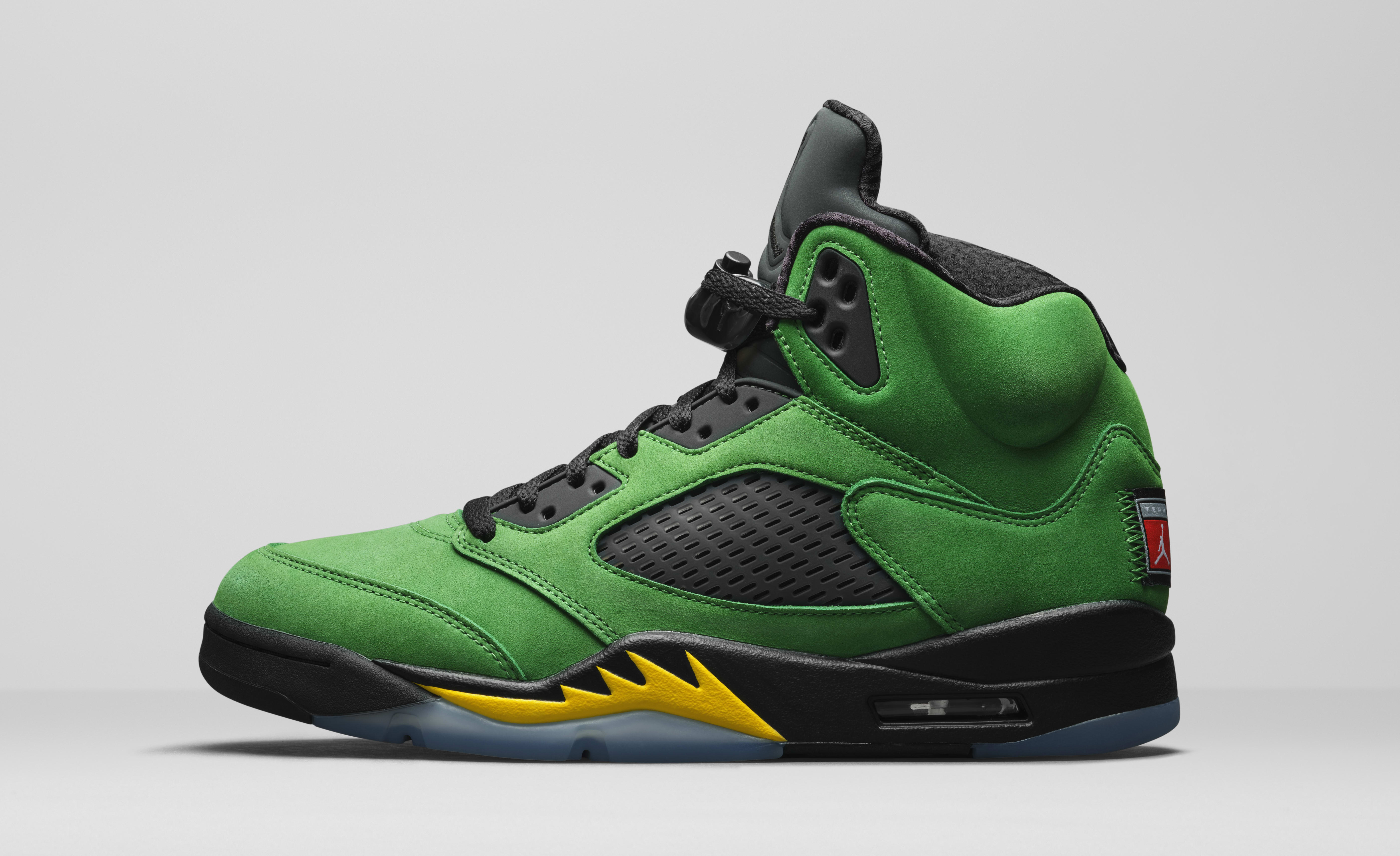 Air Jordan 5 Retro 'Oregon Ducks' CK6631-307 Lateral