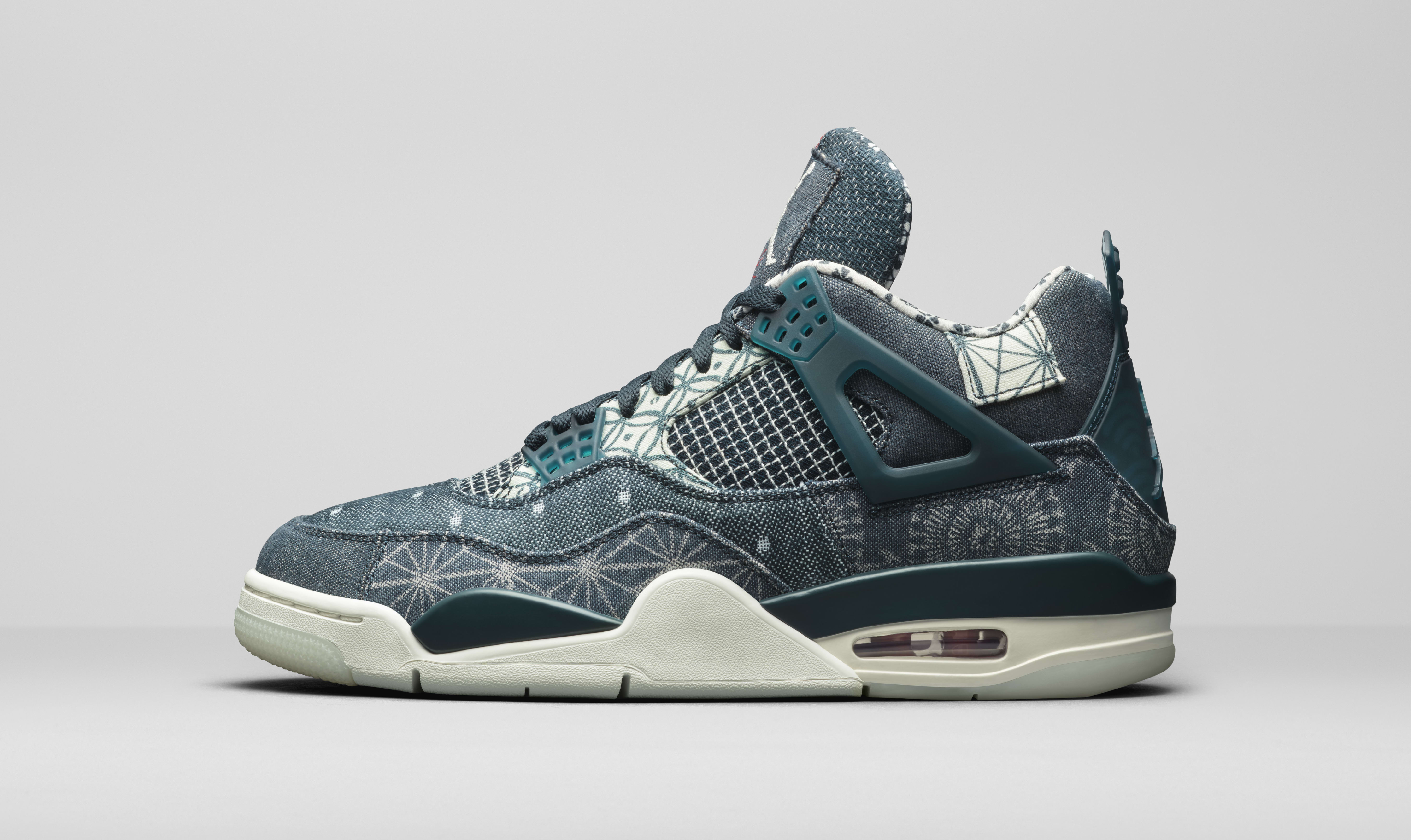 Air Jordan 4 Retro 'Sashiko' CW0898-400 Lateral