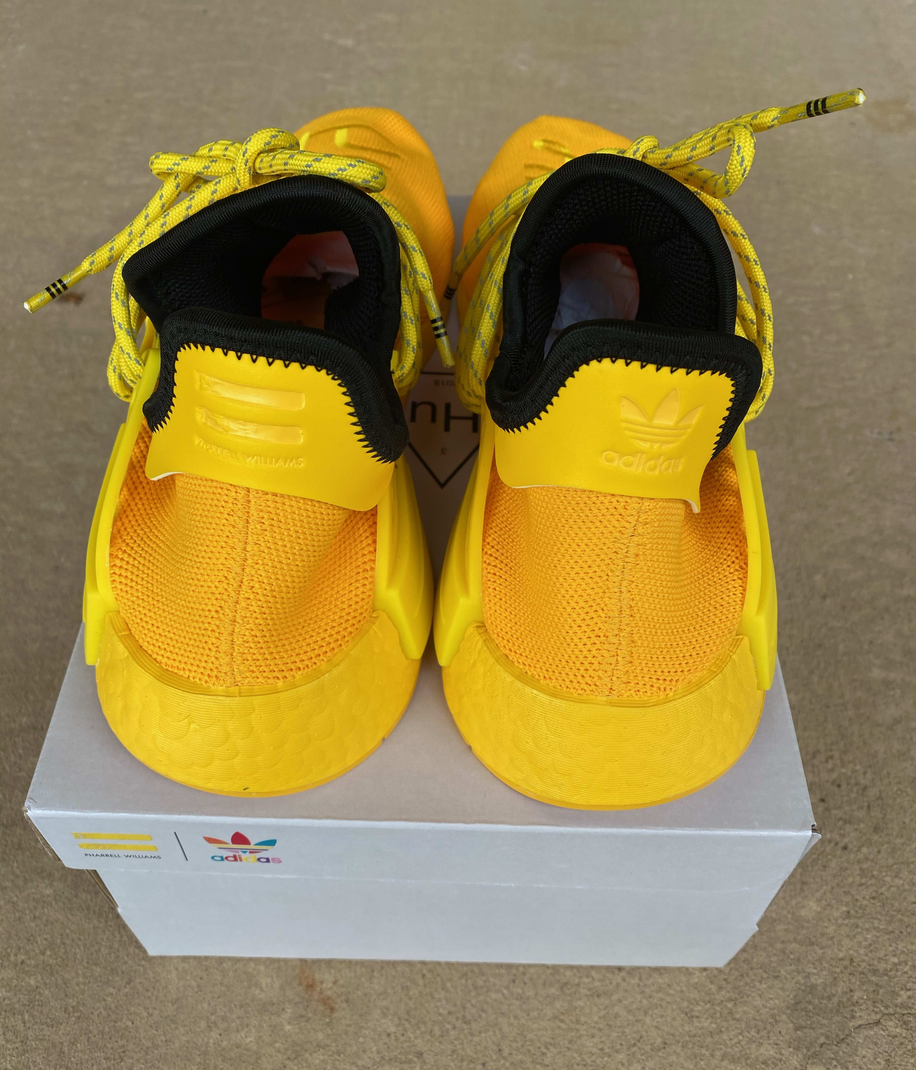 pharrell williams nmd yellow