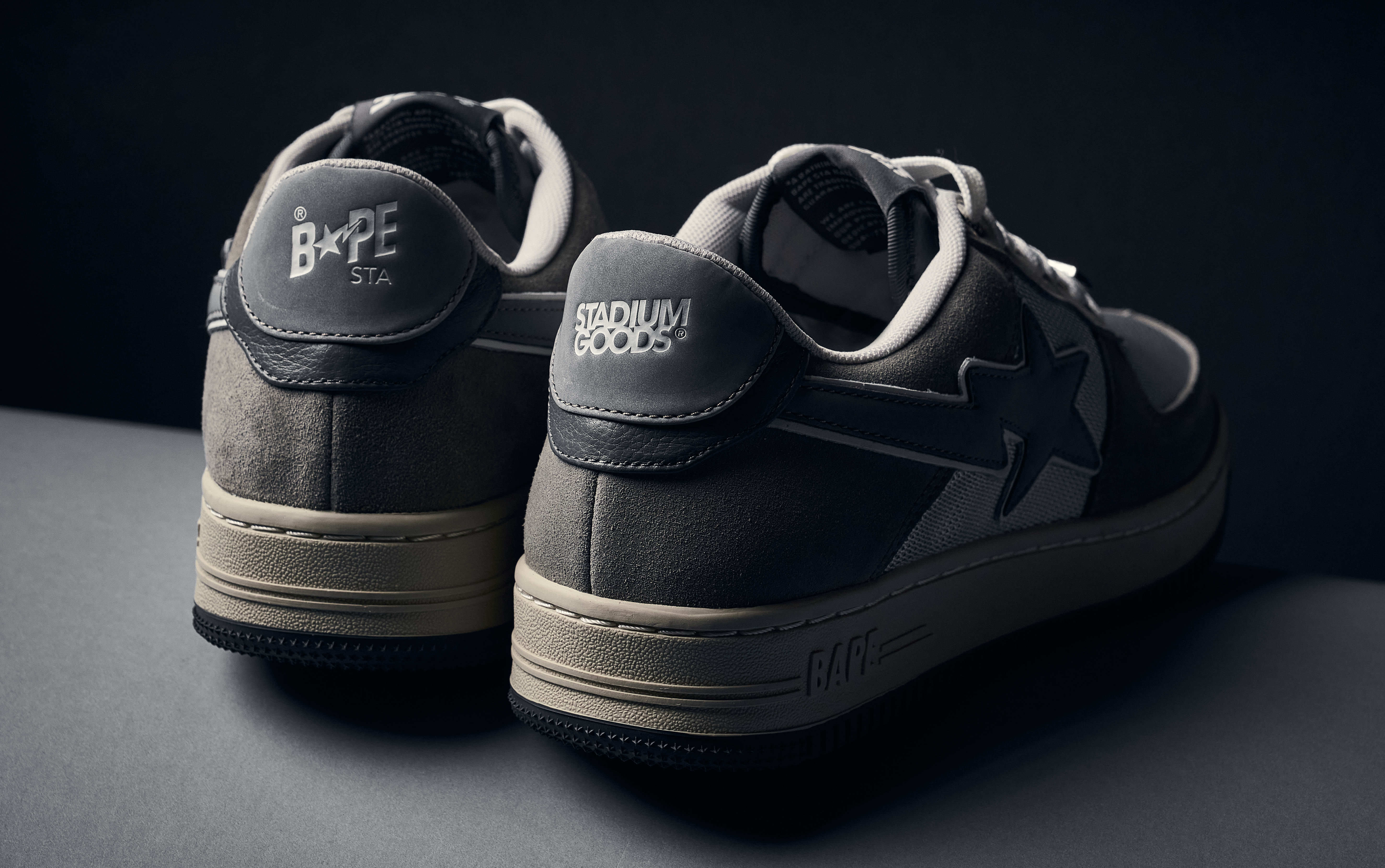 Stadium Goods x Bape Sk8 Sta Bapesta Release Date Oct. 2021 Sole