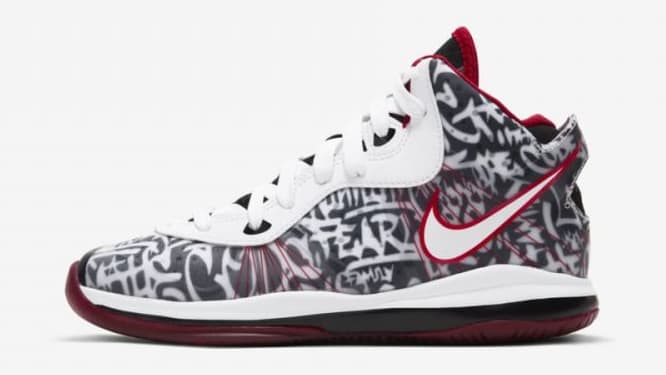 lebron 8 graffiti 2021