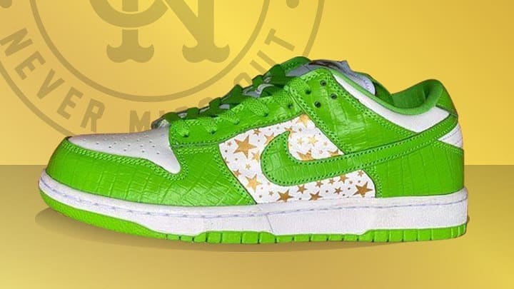 Supreme x Nike SB Dunk Low 'Green' 2021 First Look