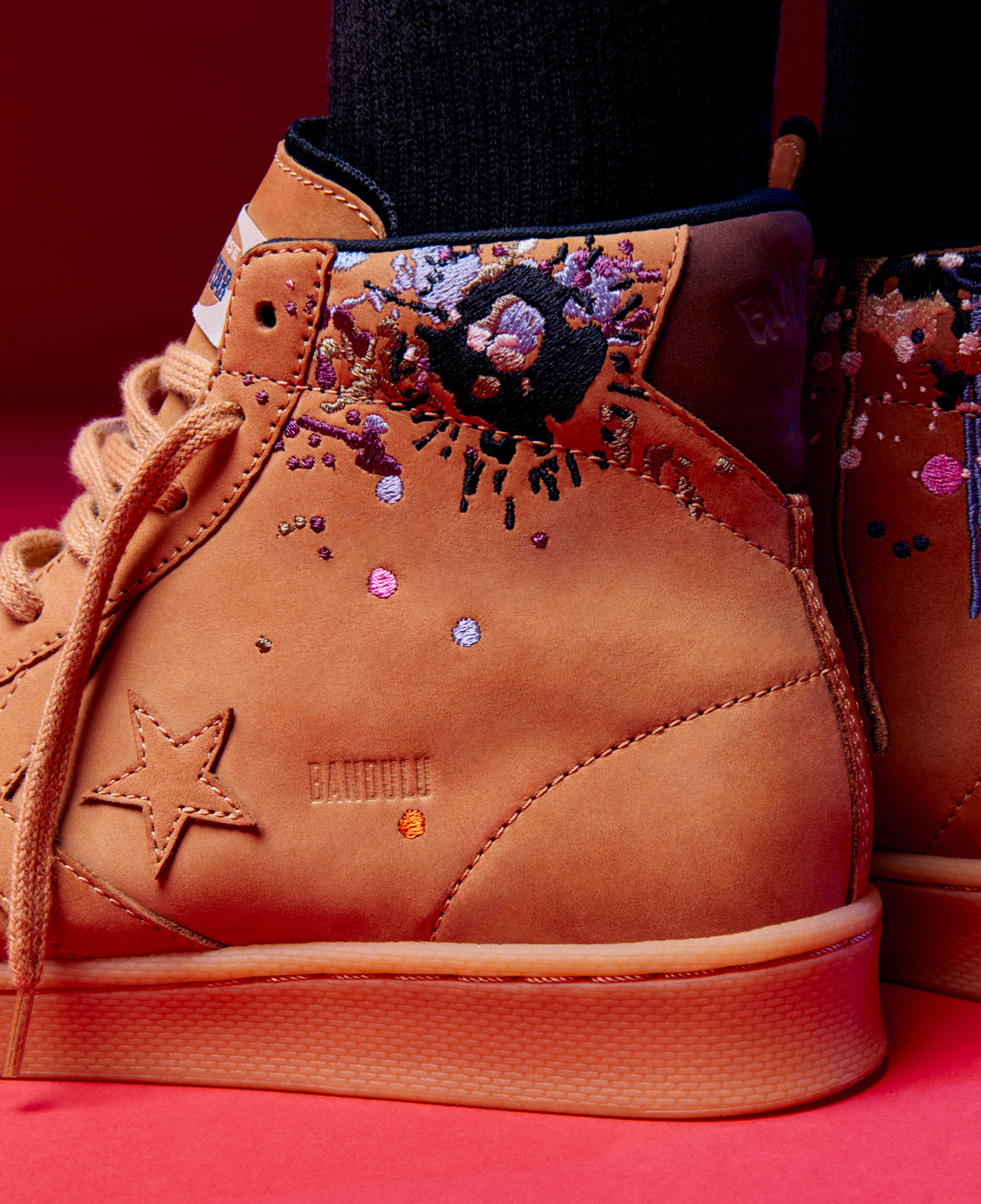 Bandulu x Converse Pro Leather