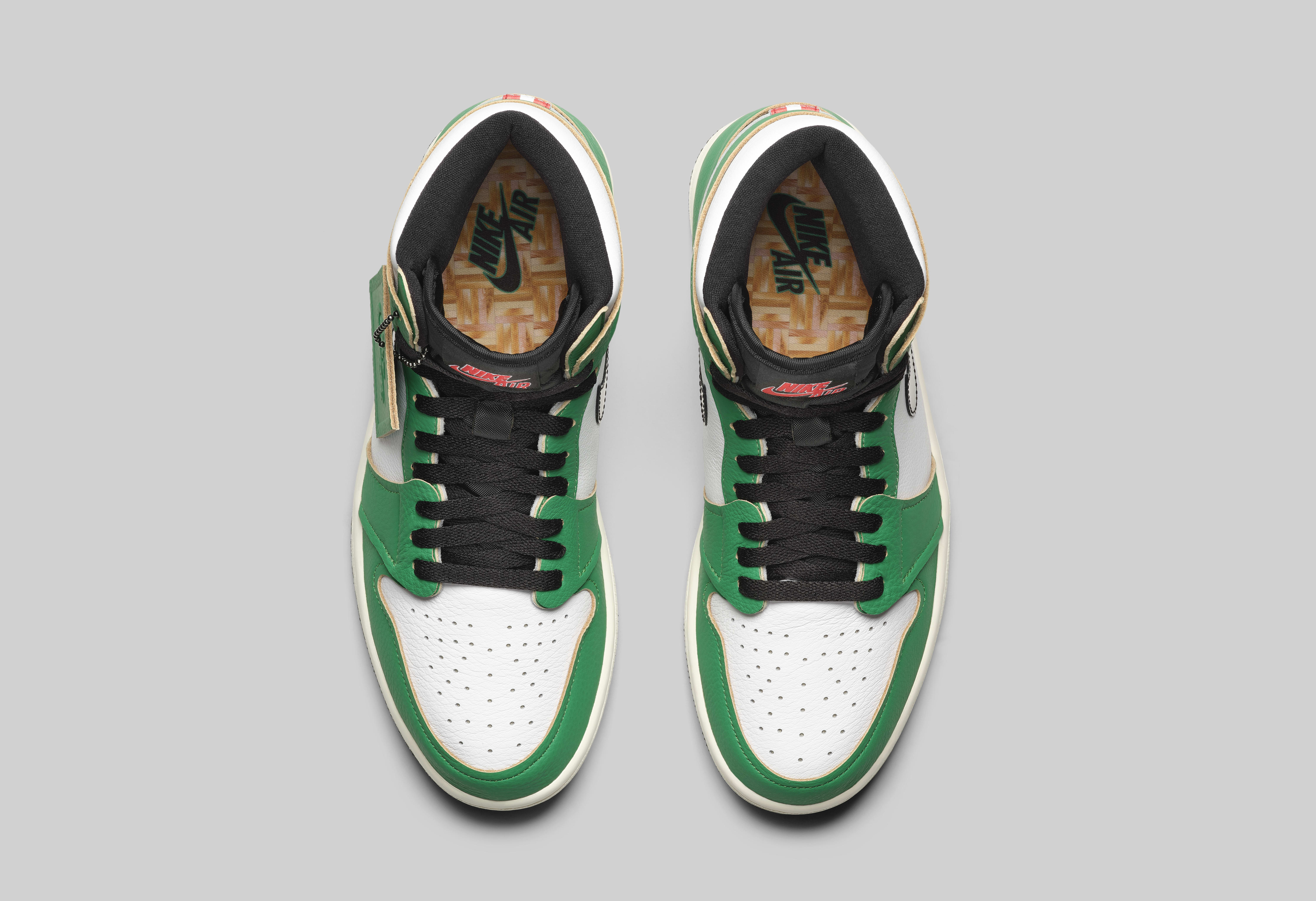 aj 1 lucky green