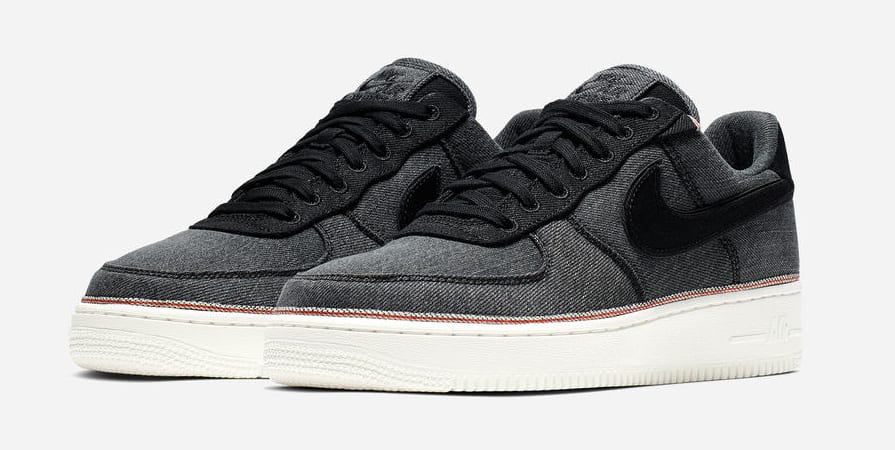 3x1 x Nike Air Force 1 Low 'Black' (Pair)