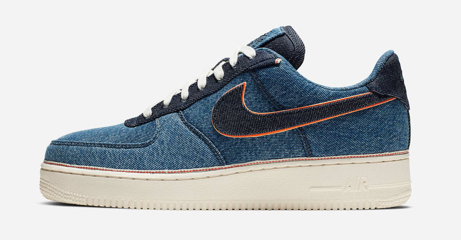 air force 1 low 3x1 denim raw indigo