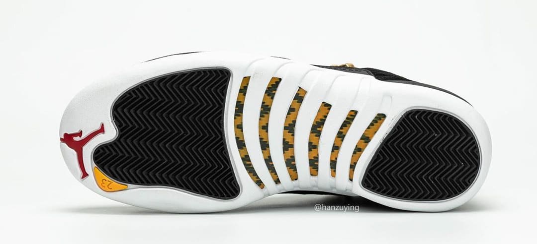 Air Jordan 12 Retro 'Reverse Taxi' 130690-017 (Sole)